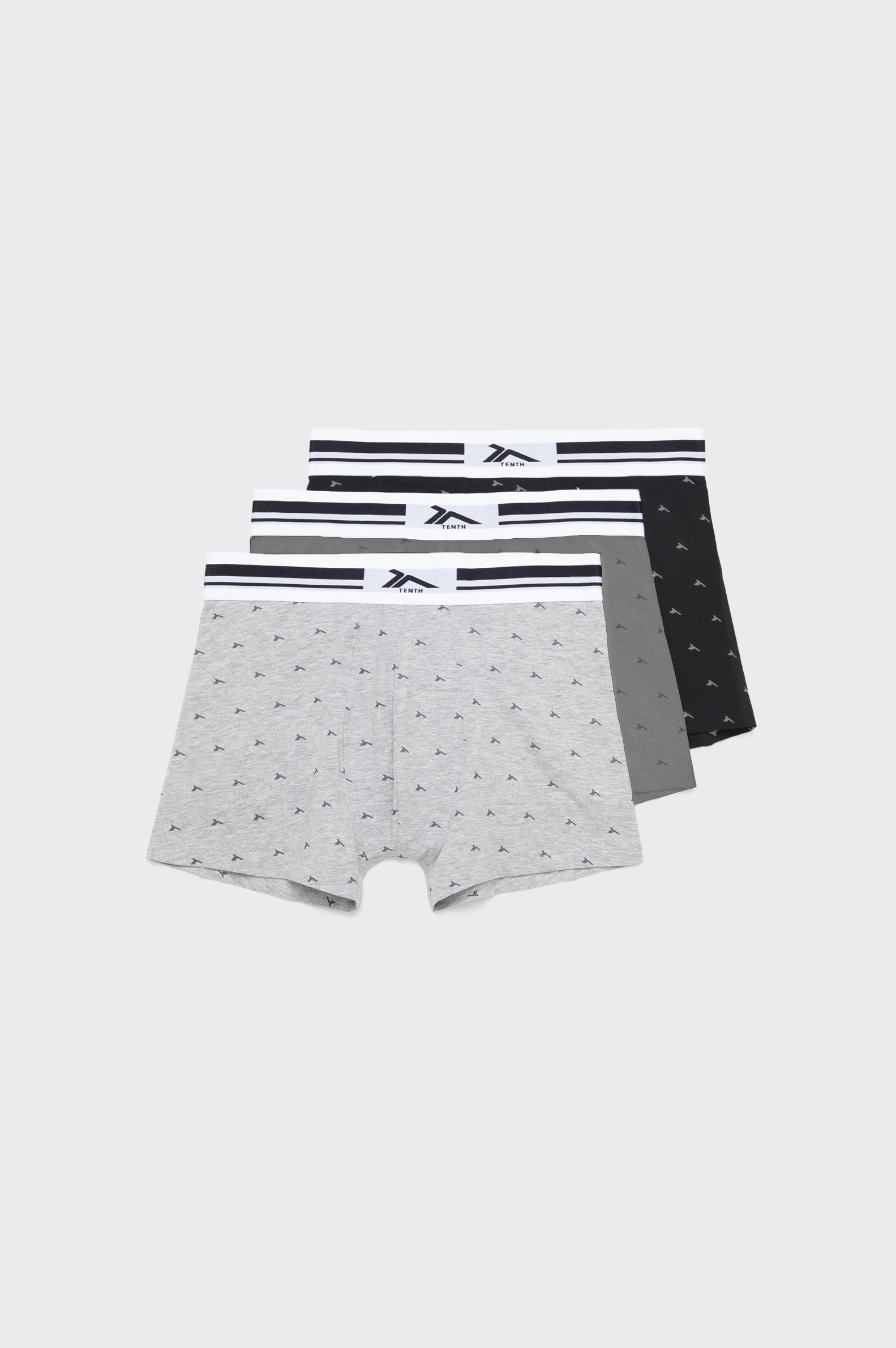Boxer Essentials Tenth Logo Medium Pack De 3 Hombre