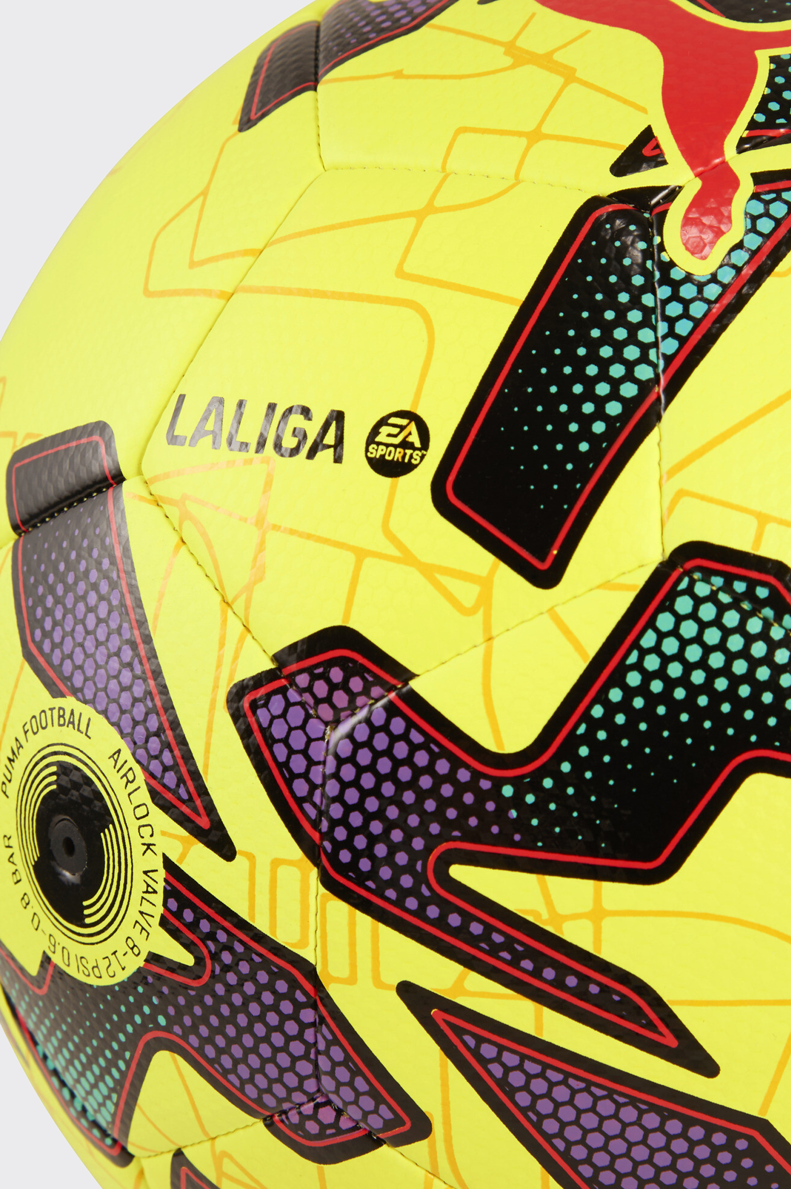 Balón Fútbol Puma La Liga 1 Hyb Fluo Yellow