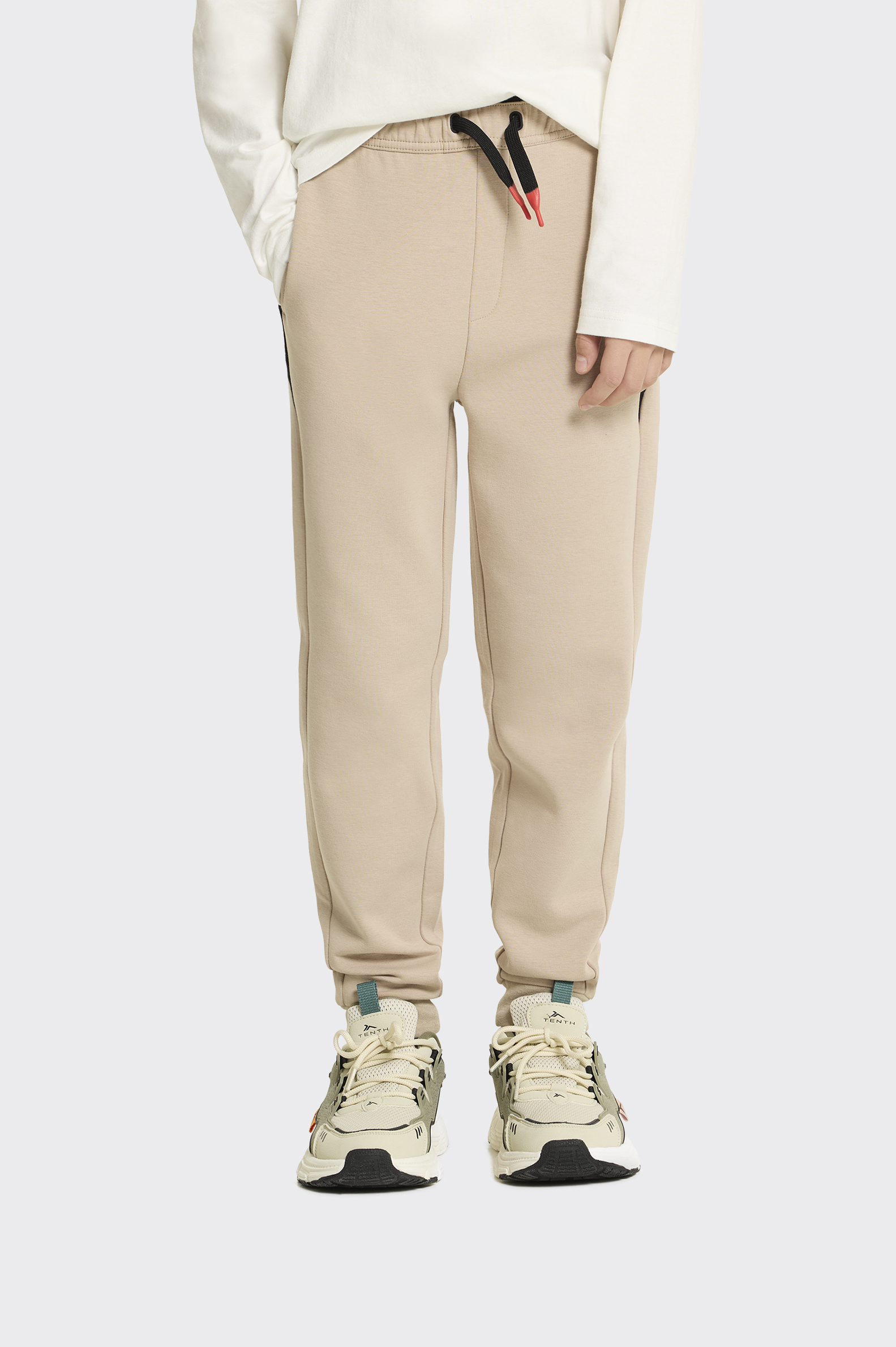 Pantalón Casual Tenth Bajo Ajustado Niño