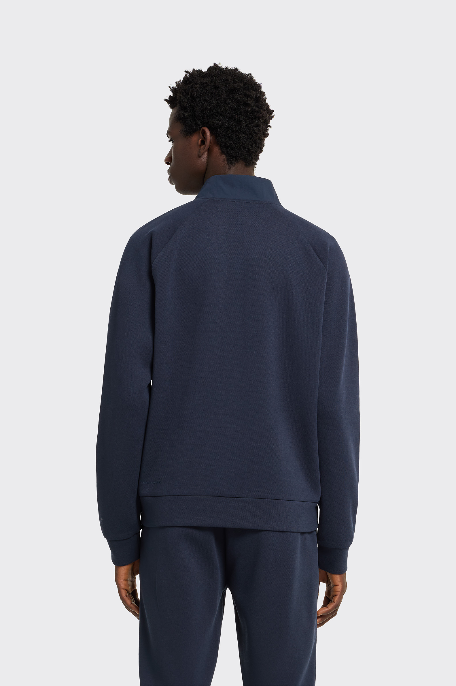 Sudadera Casual Tenth Abierta Pique Hombre