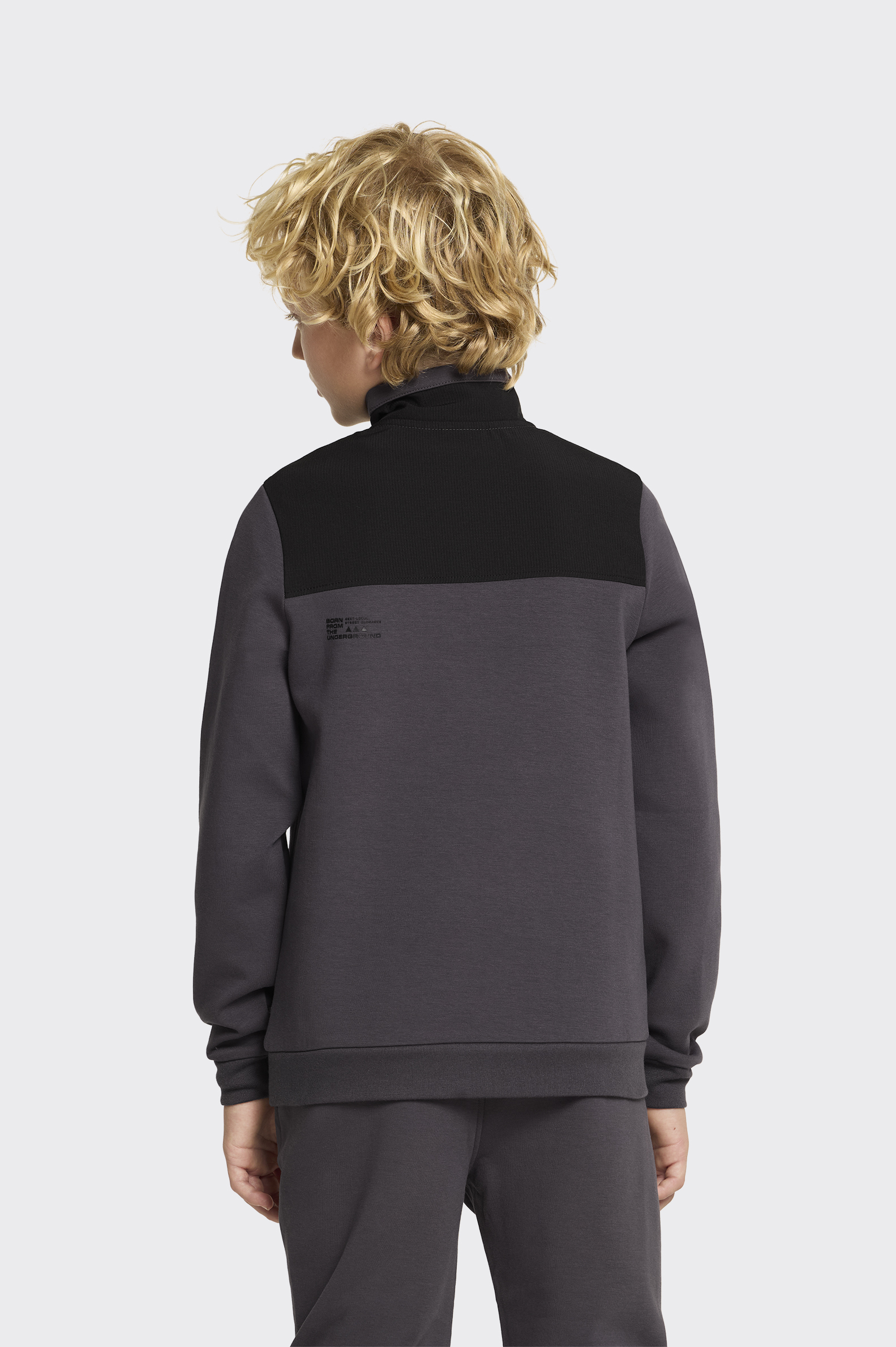 Sudadera Casual Tenth Media Cremallera Niño