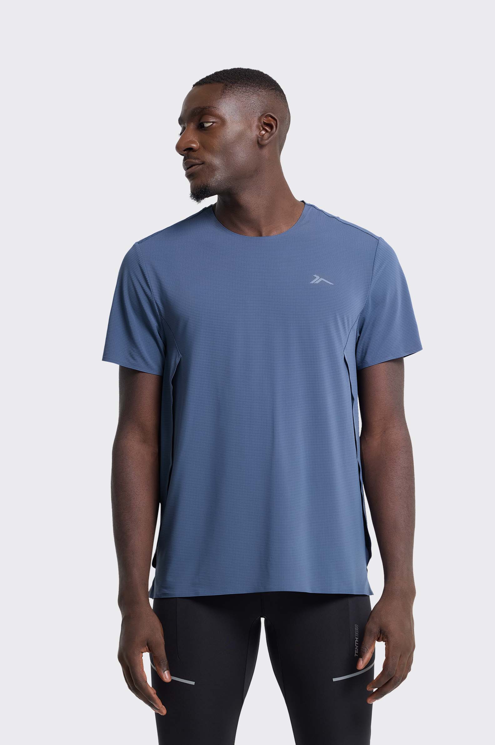 Camiseta Running Tenth Manga Corta Hombre