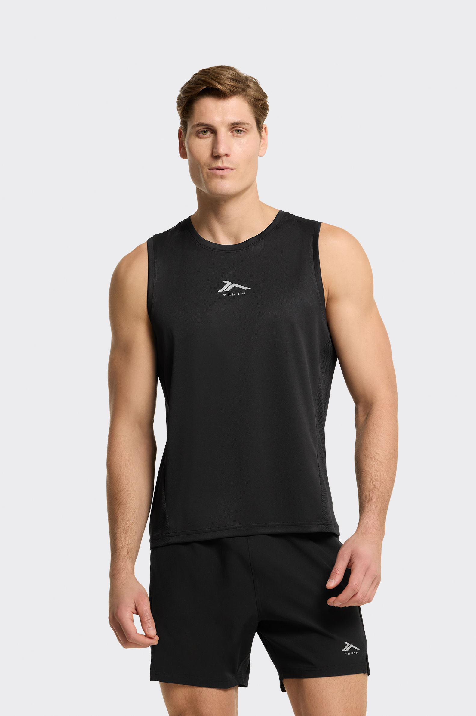 Camiseta Sin Mangas Tenth Pes Basica Hombre