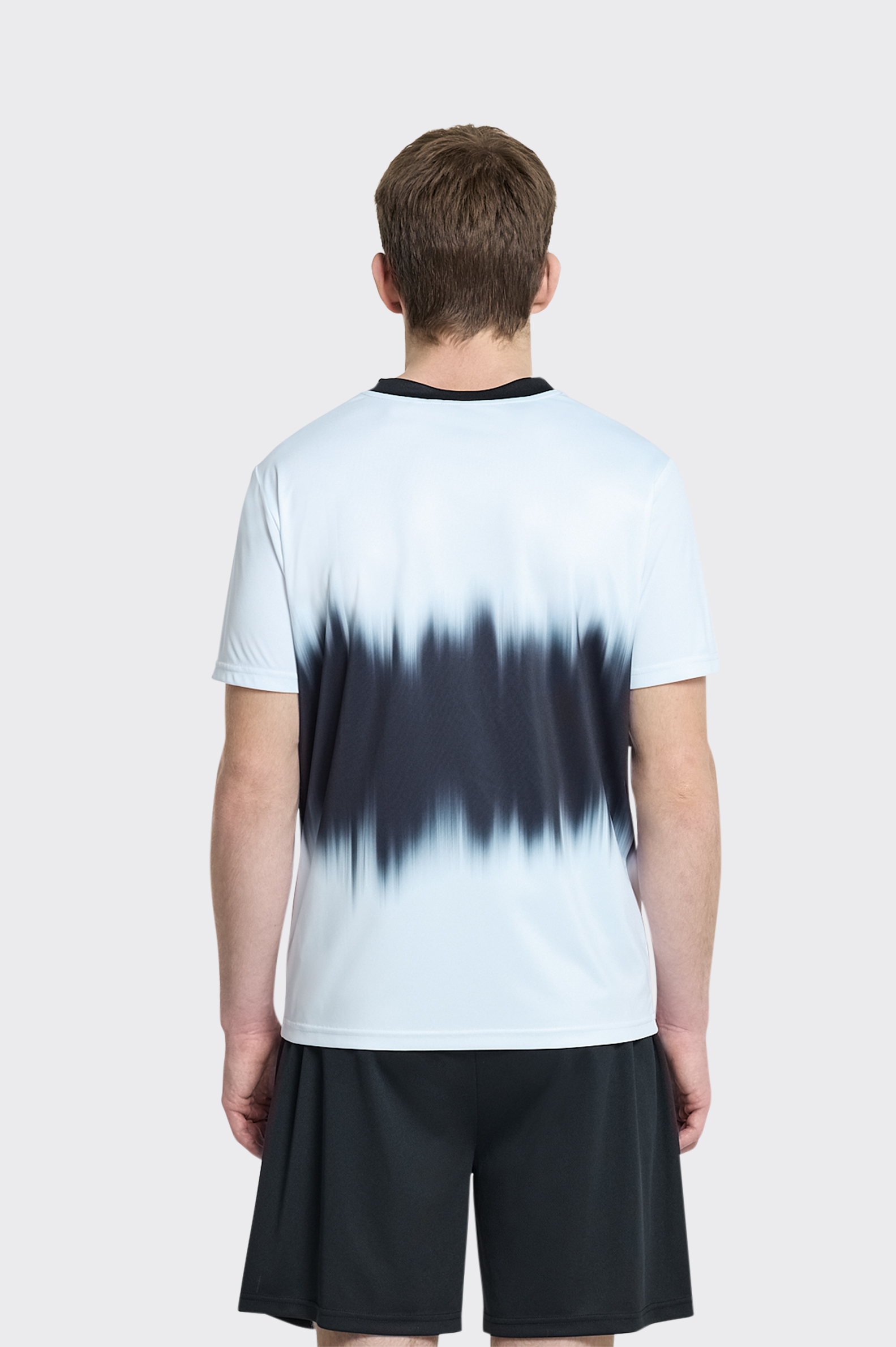 Camiseta Fútbol Tenth Print Titanium Hombre