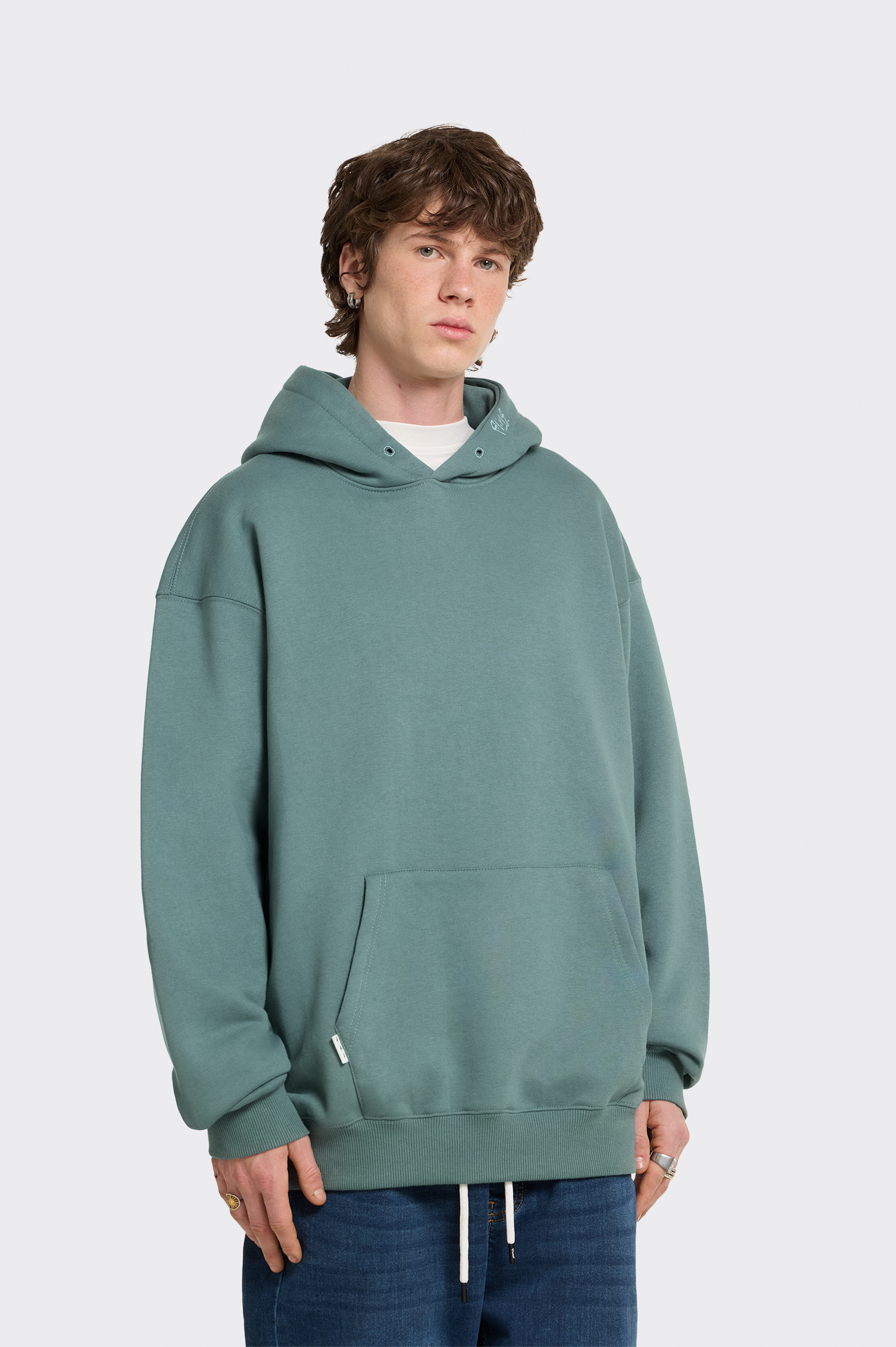 Sudadera Casual Polinesia Básica Capucha Hombre