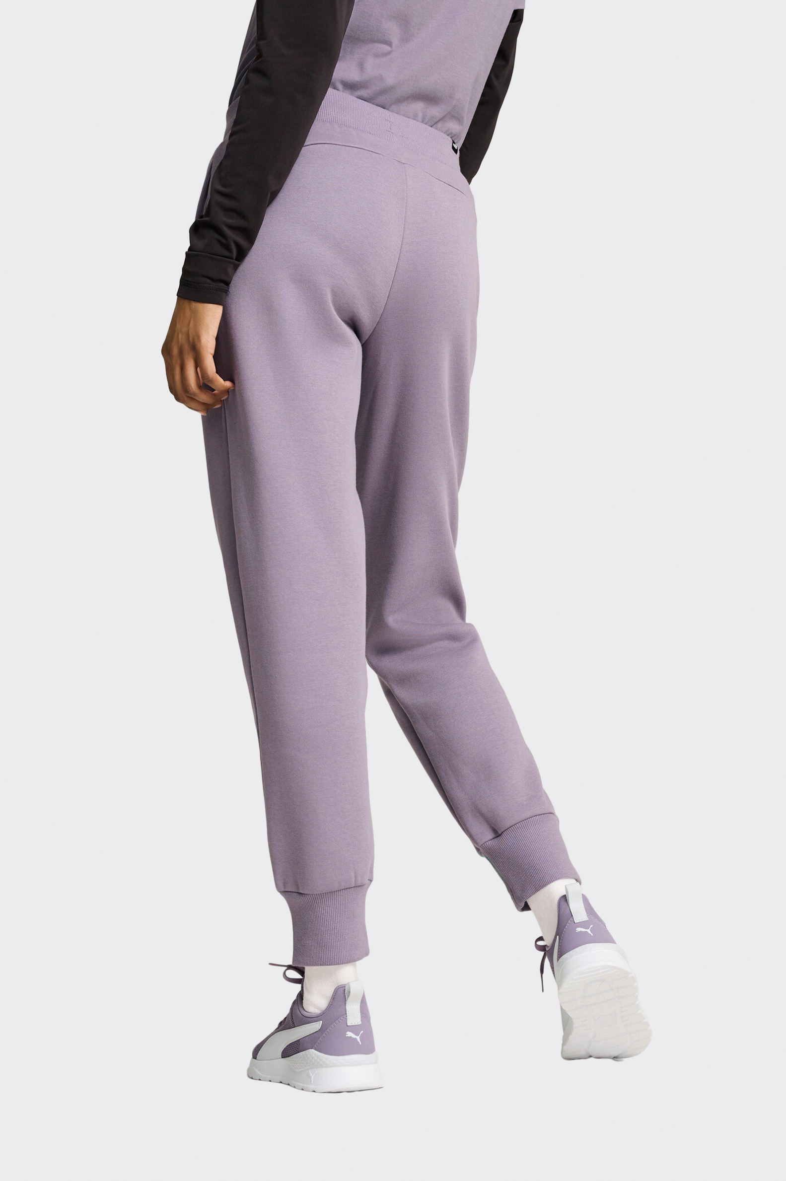 Pantalón Casual Puma Ess Cl Fl Violet Mujer