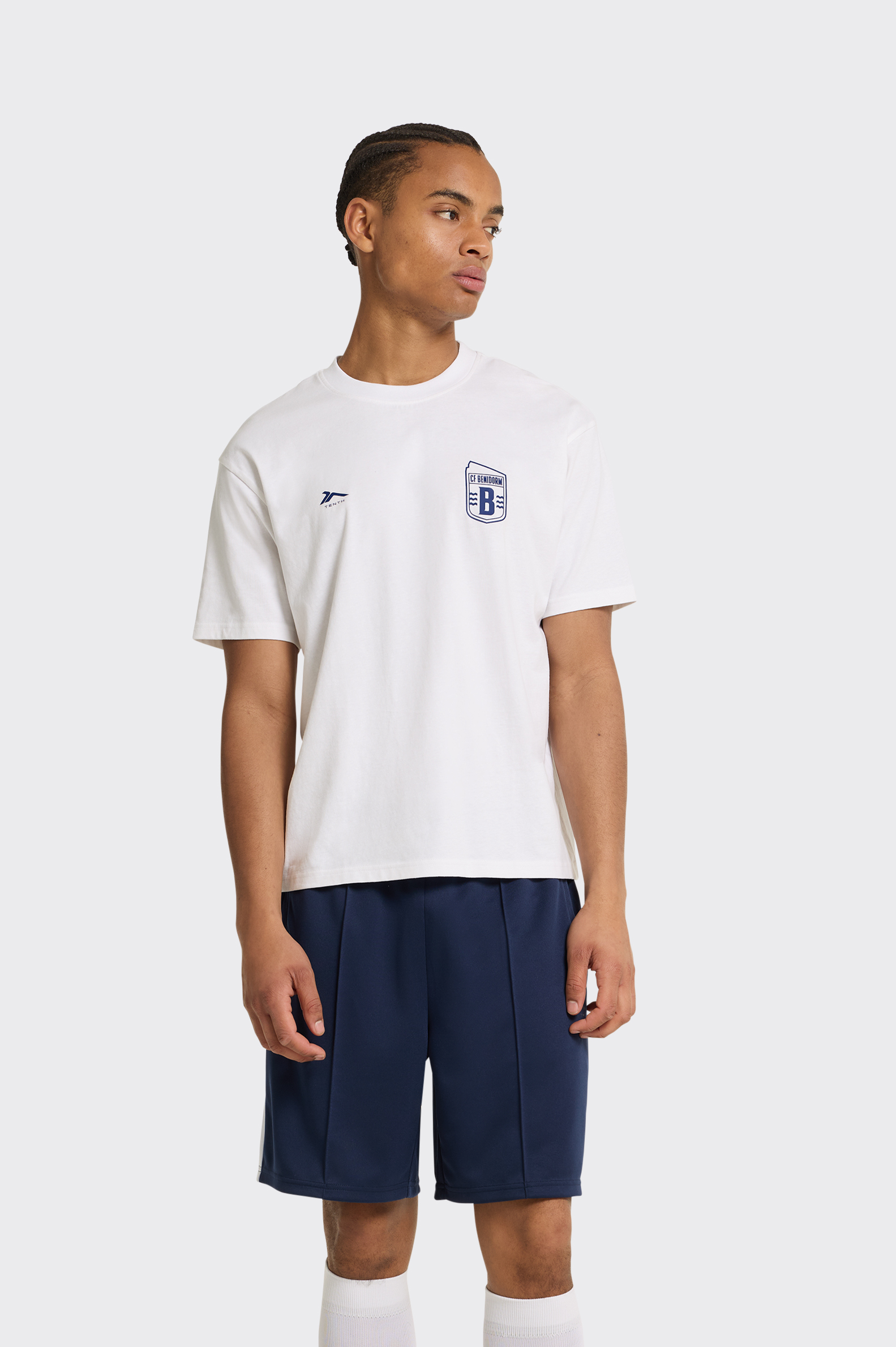 Camiseta Tenth Cotton C.f Benidorm Hombre