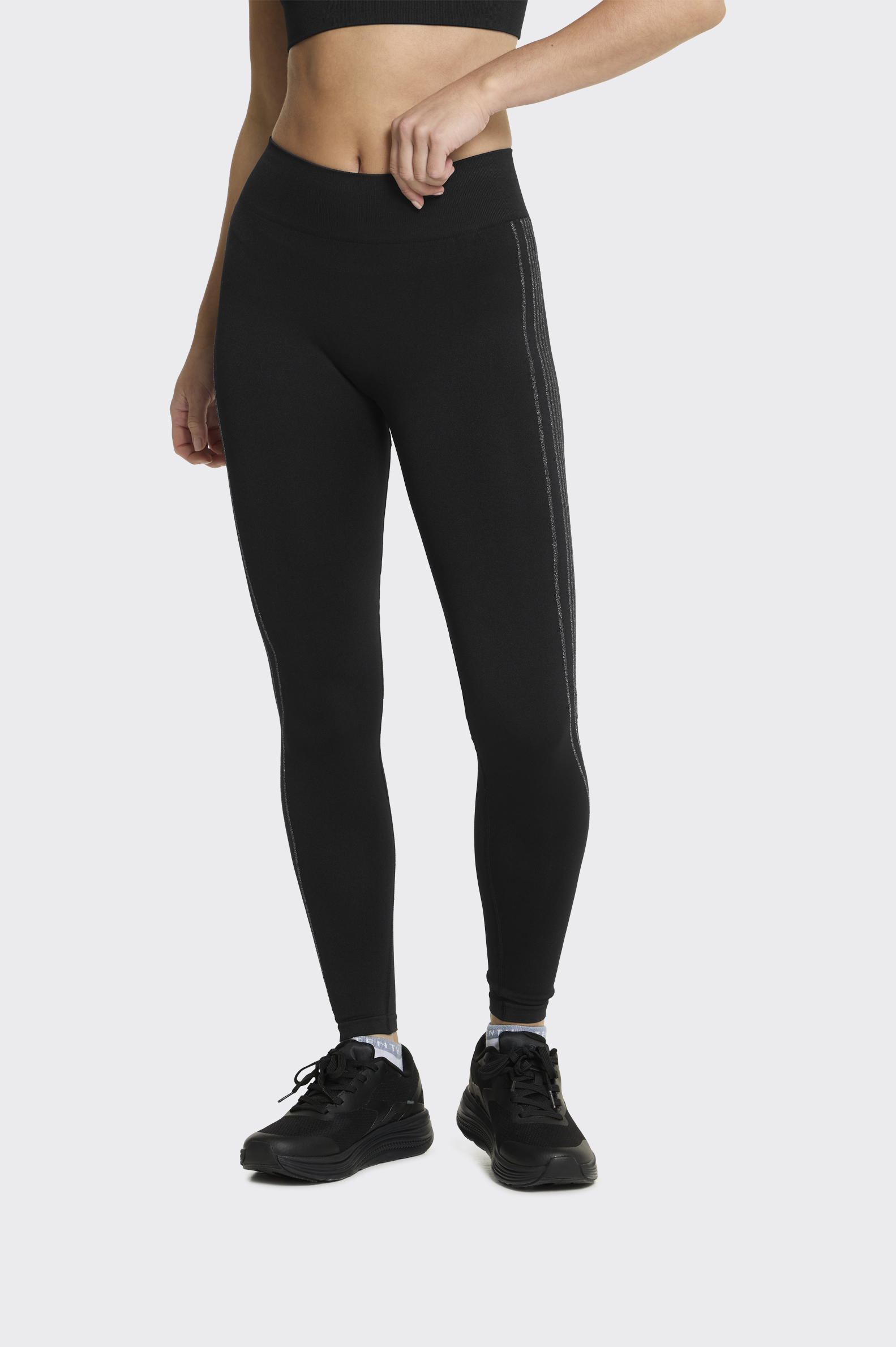 Malla Tobillera Tenth Lurex Training Mujer