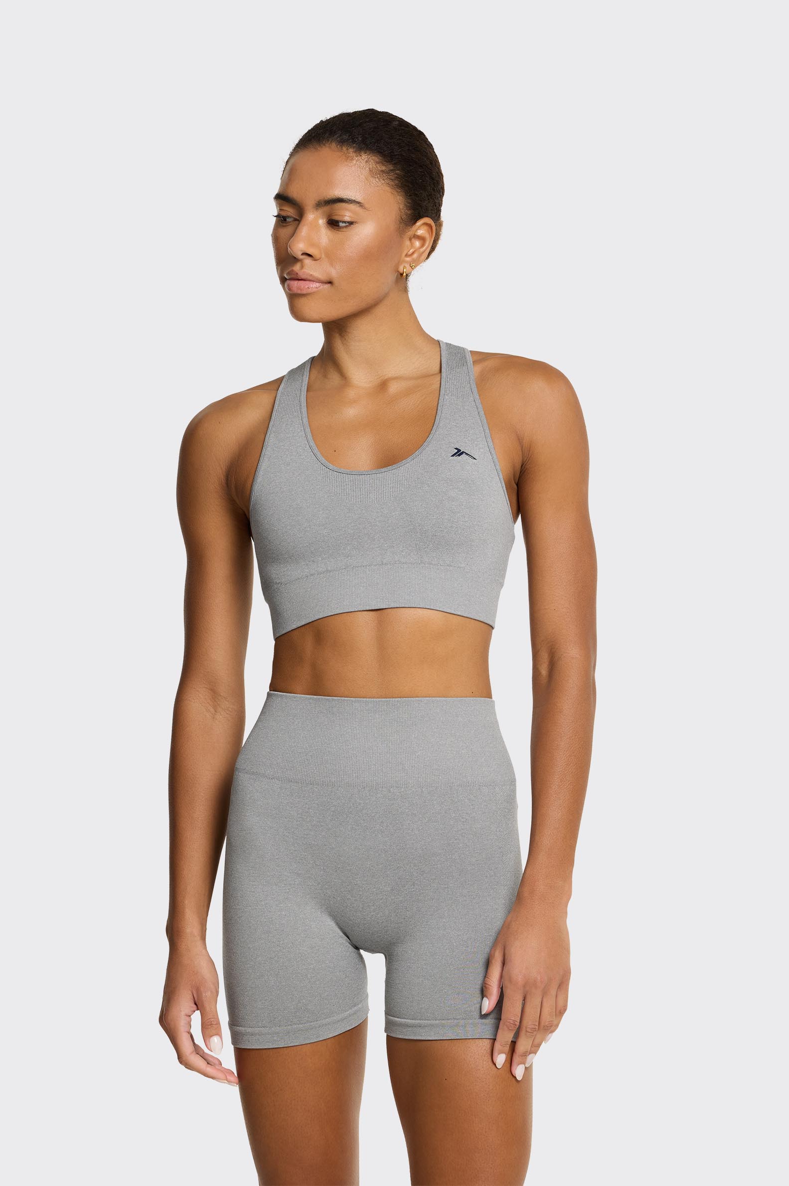 Top Essentials Tenth Seamless Melange Mujer