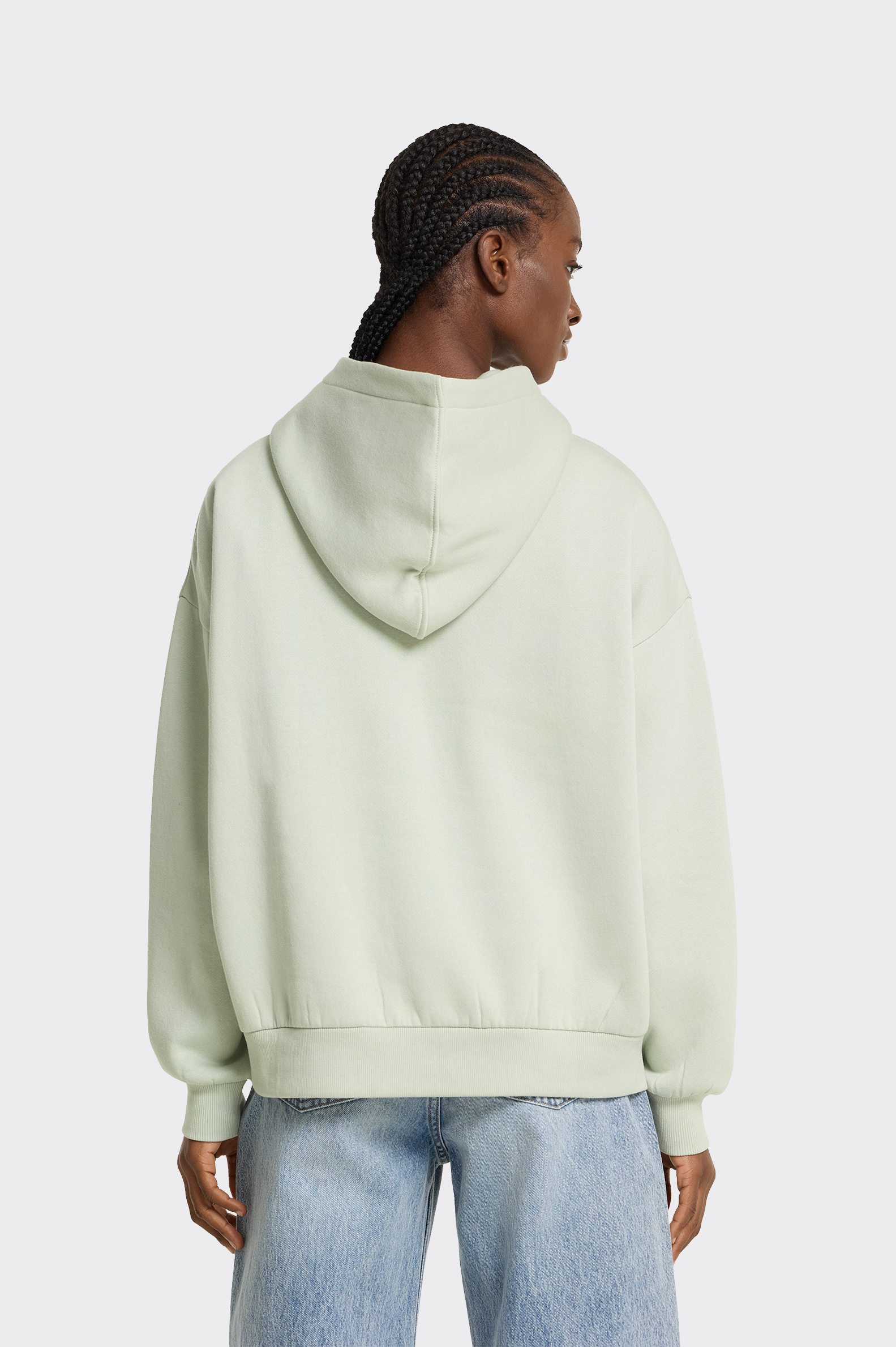 Sudadera Casual Polinesia Capucha Básica Mujer