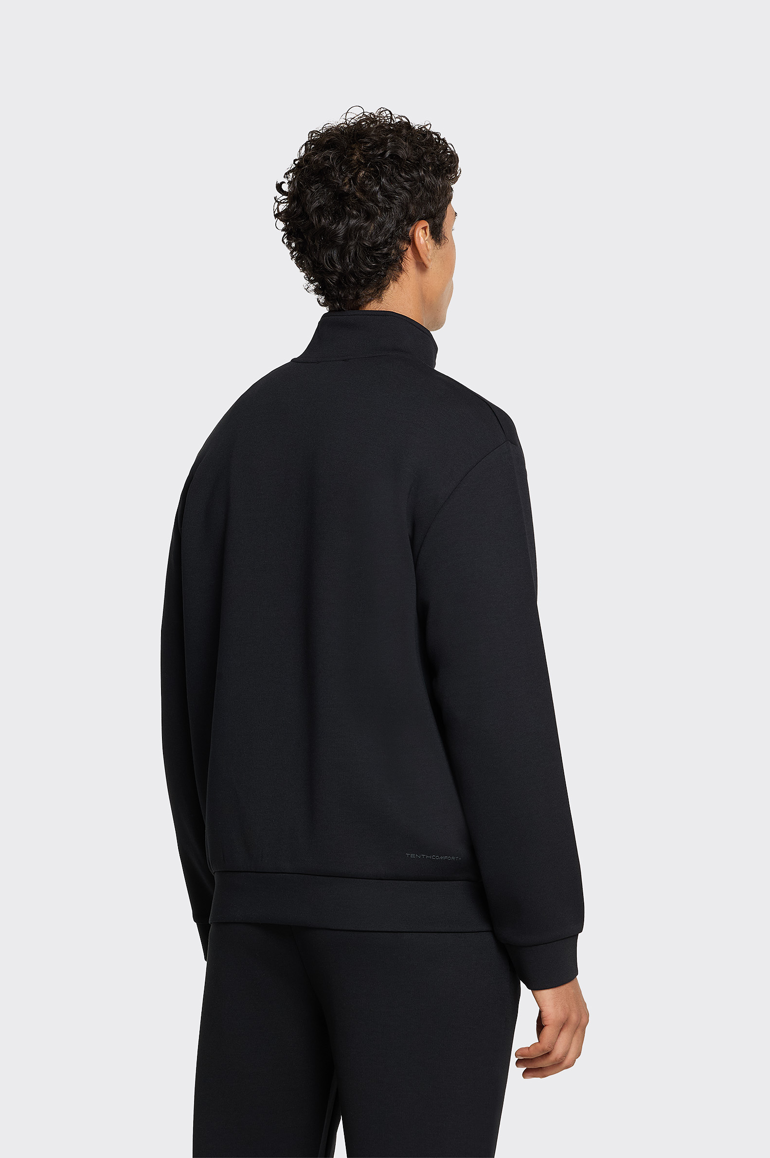 Sudadera Essentials Tenth Media Cremallera Hombre