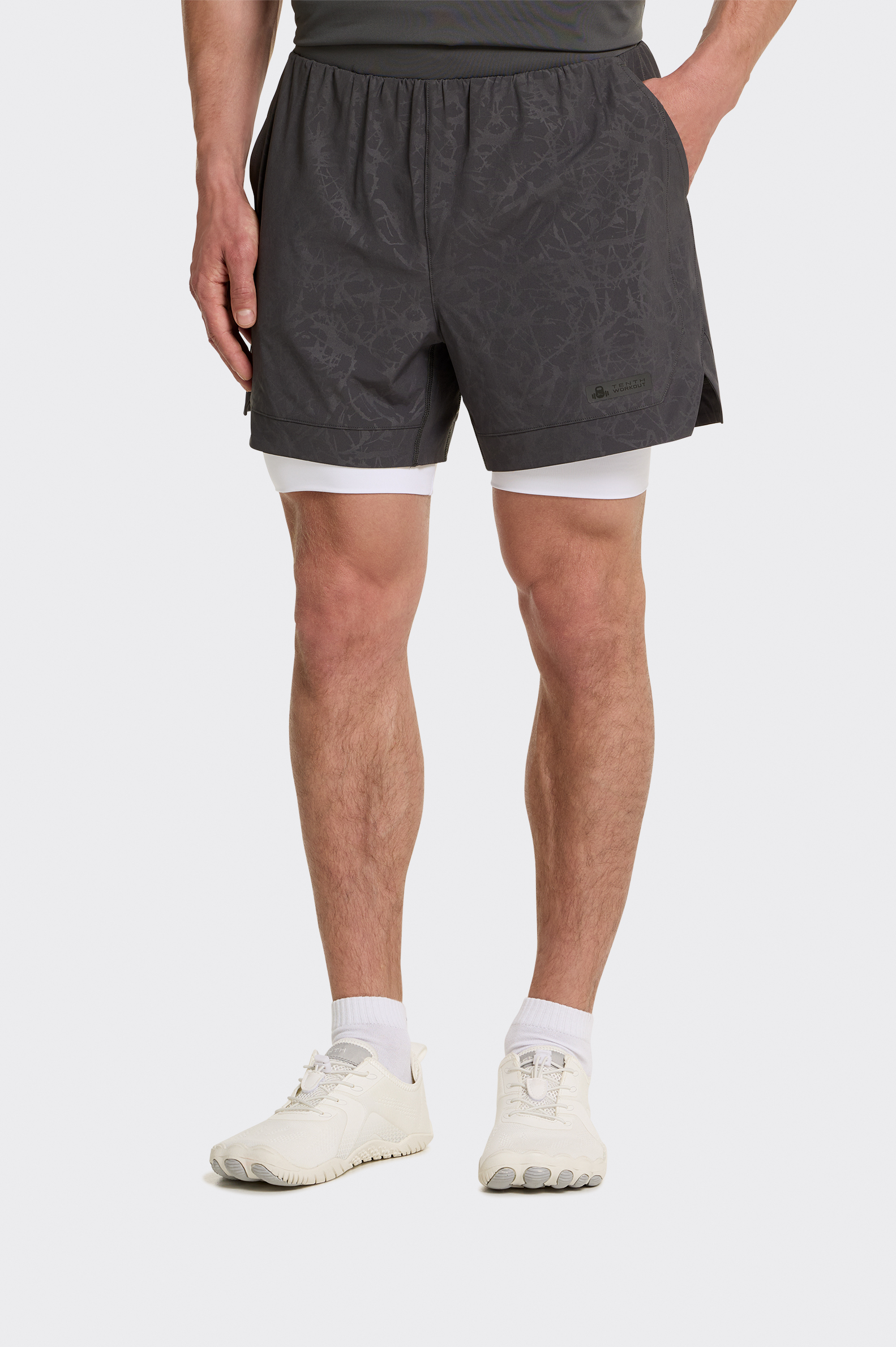 Short Con Malla Cross Training Tenth Aop Workout Hombre