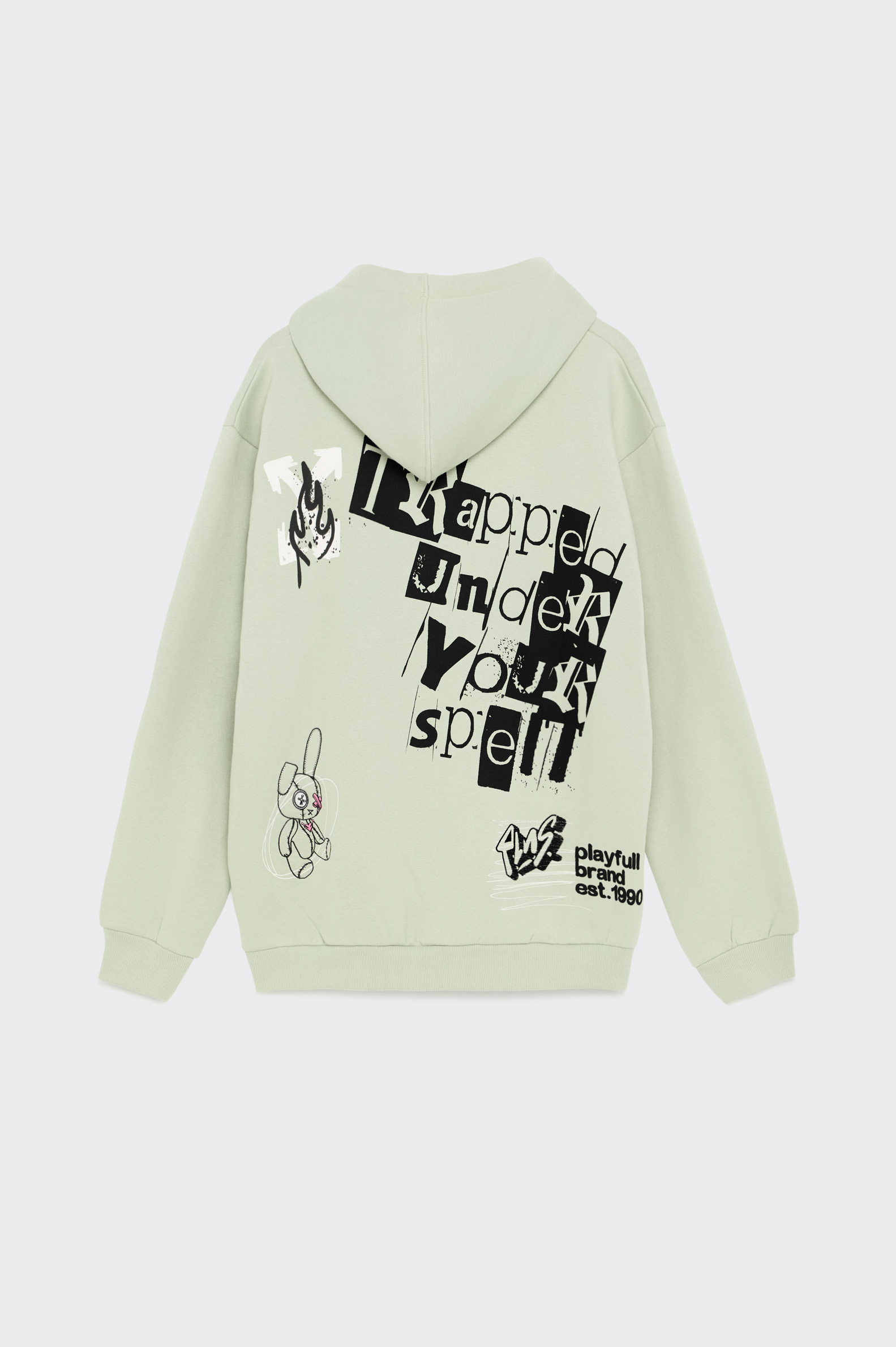 Sudadera Capucha Polinesia Broken Toys Hombre