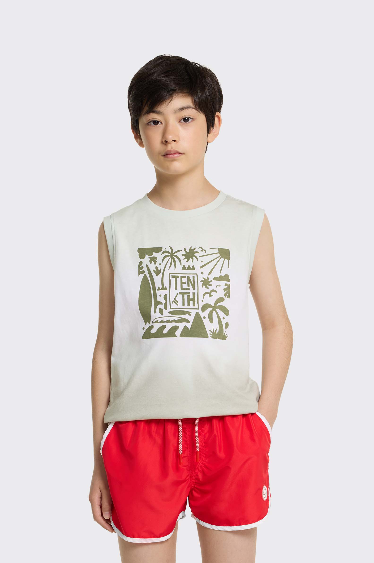 Bañador Swimwear Tenth Bisbi Liso Niño