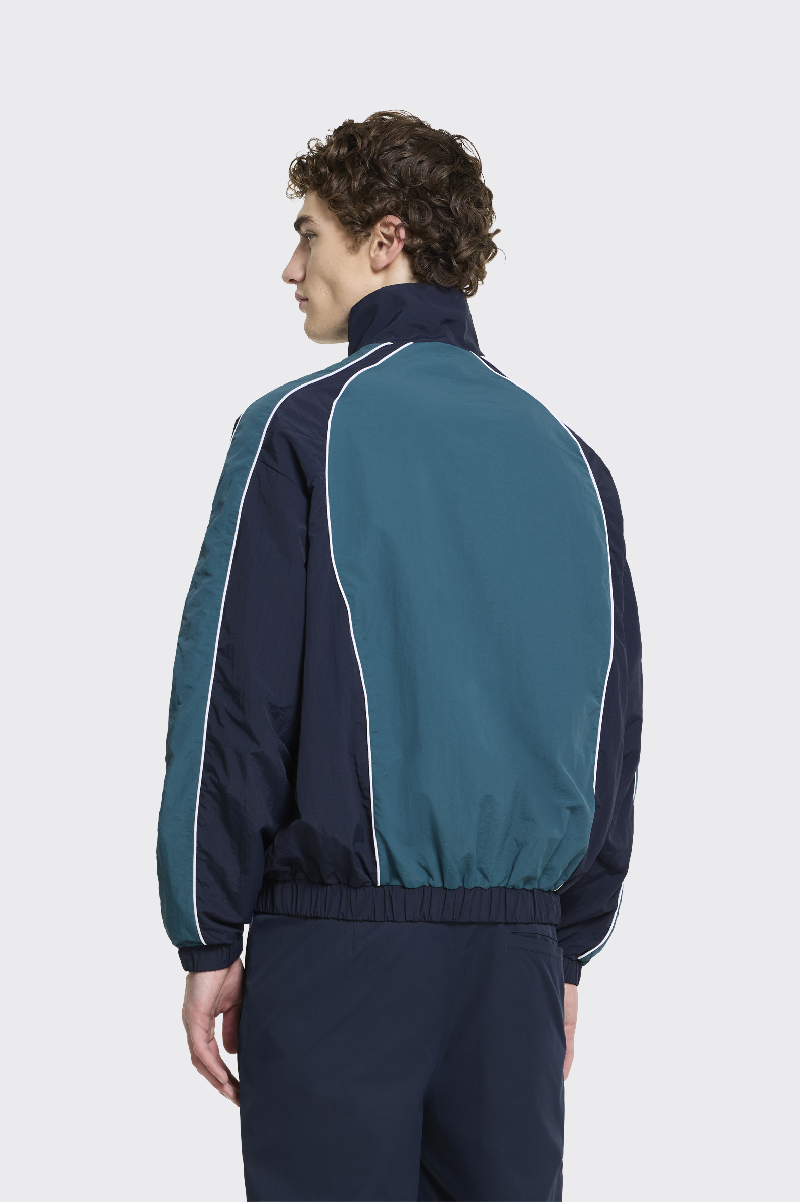 Cortavientos Casual Tenth Piping Hombre