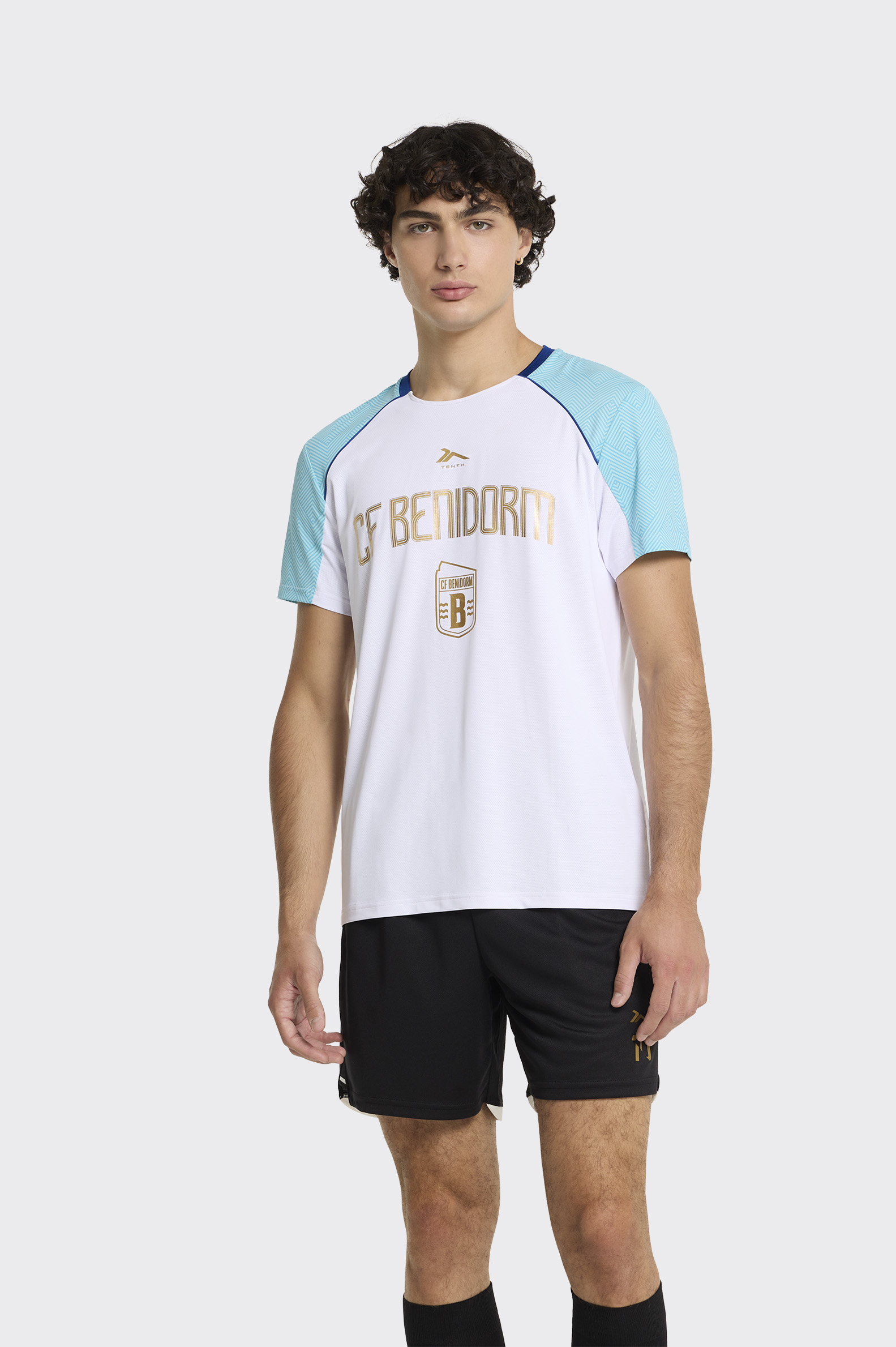 Camiseta Benidorm Tenth Retro Lisa Hombre