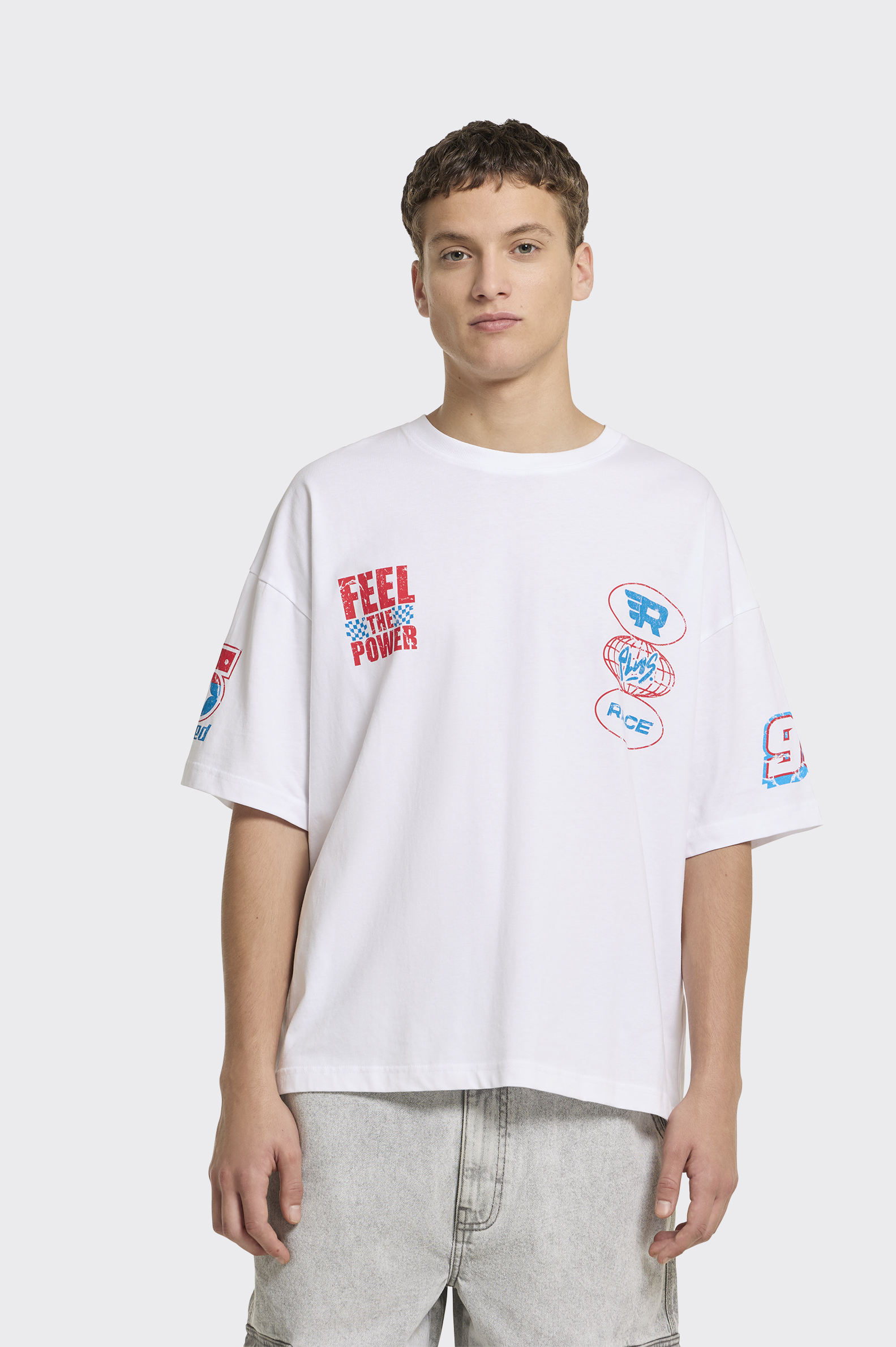 Camiseta Casual Polinesia Motocross Hombre