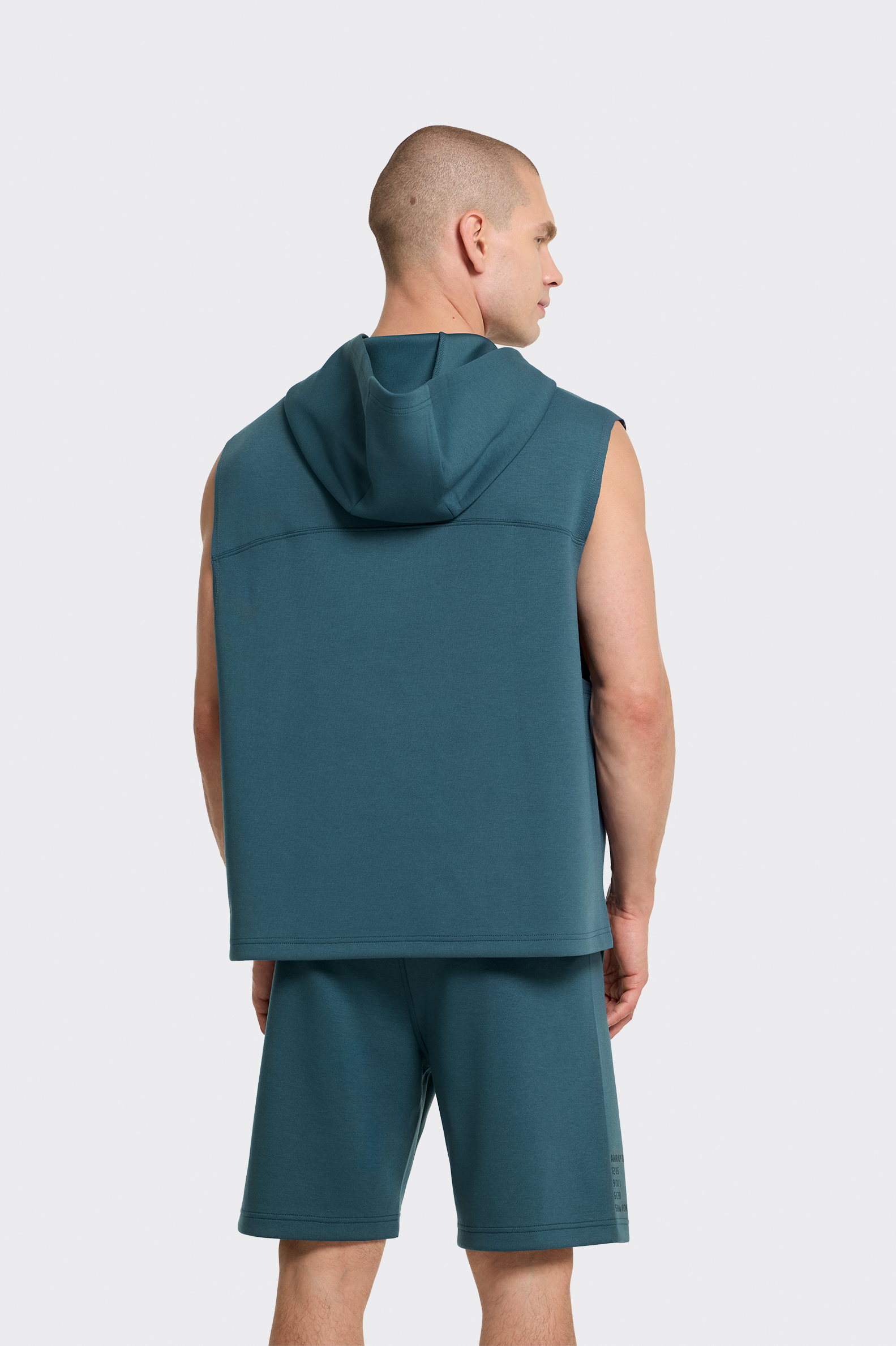 Sudadera Sin Mangas Cross Training Tenth Capucha Hombre