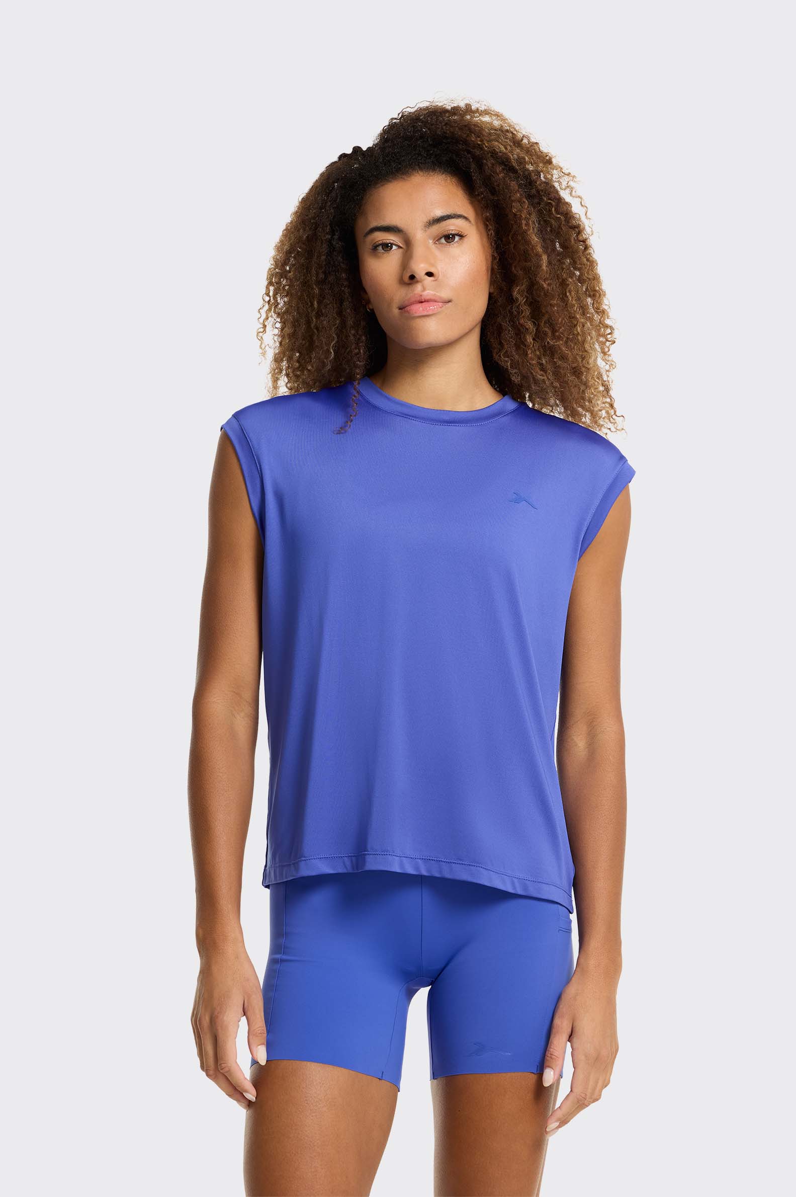 Camiseta Sin Mangas Tenth Poliester Mujer