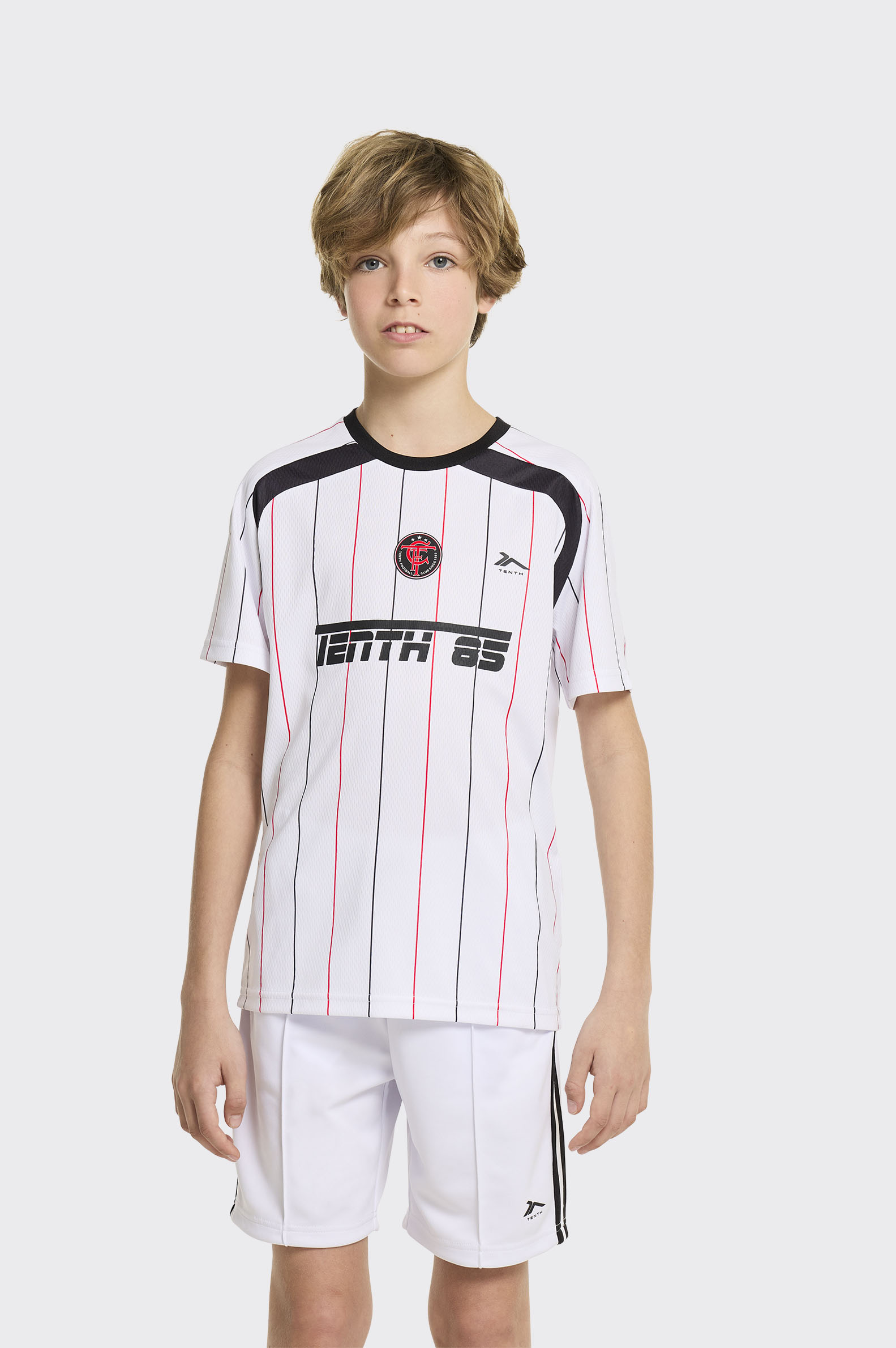 Camiseta Fútbol Retro Exclusives Tenth Rayas Niño