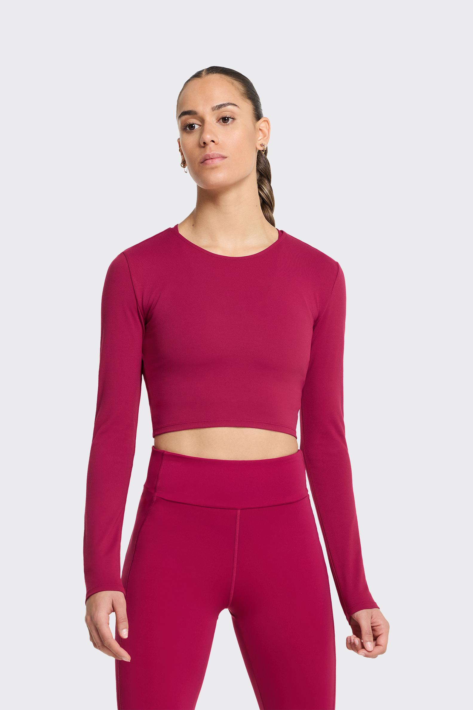 Camiseta Yoga Tenth Manga Larga Mujer