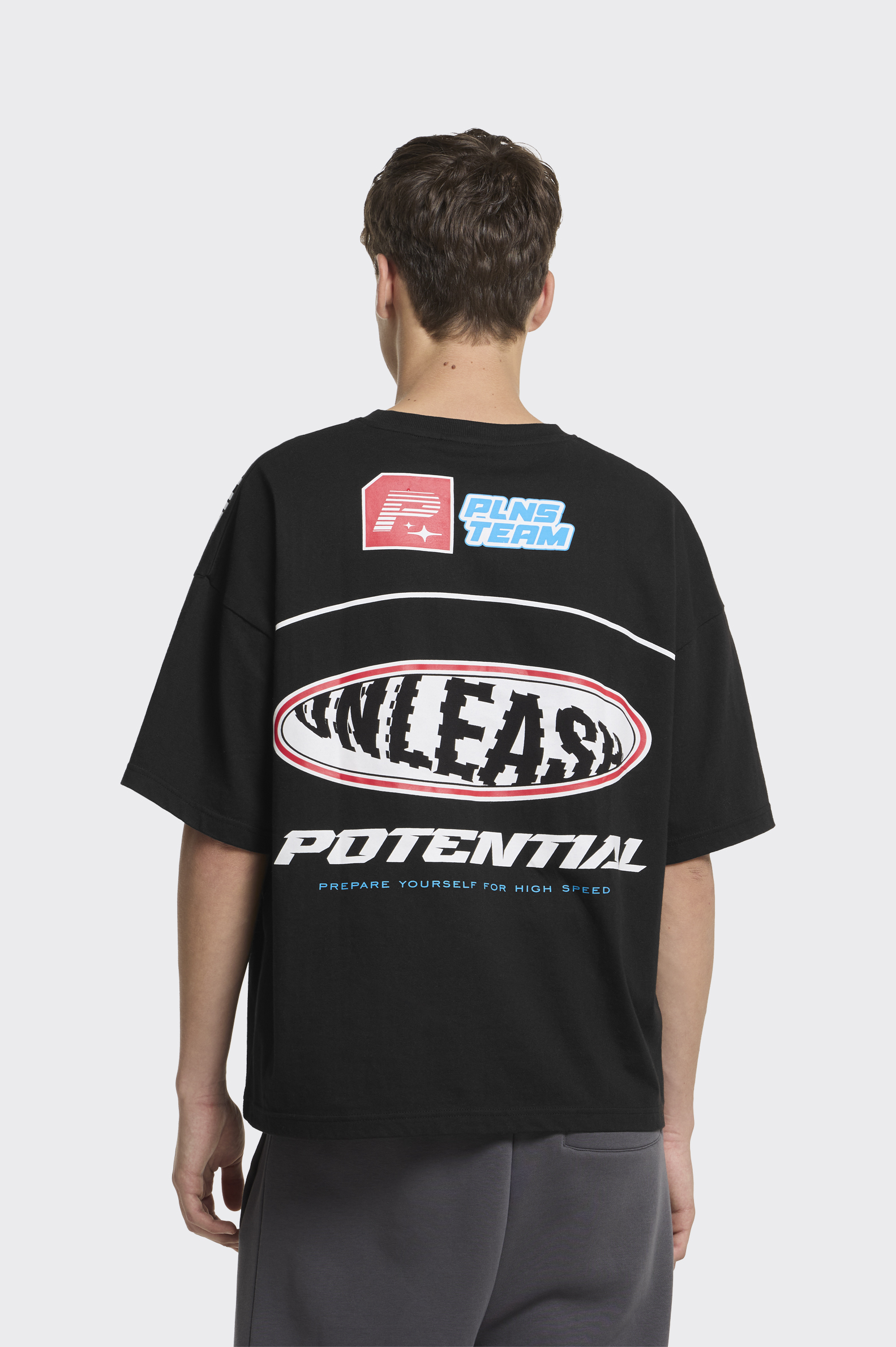 Camiseta Casual Polinesia Motocross Hombre