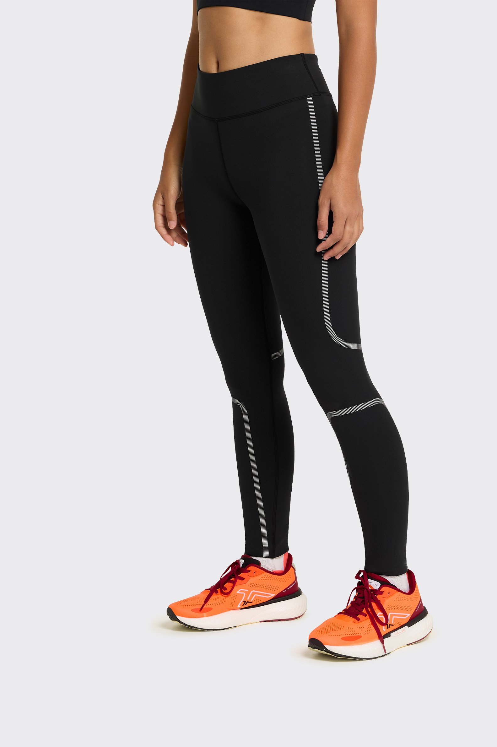 Malla Running Tenth Reflectante Mujer