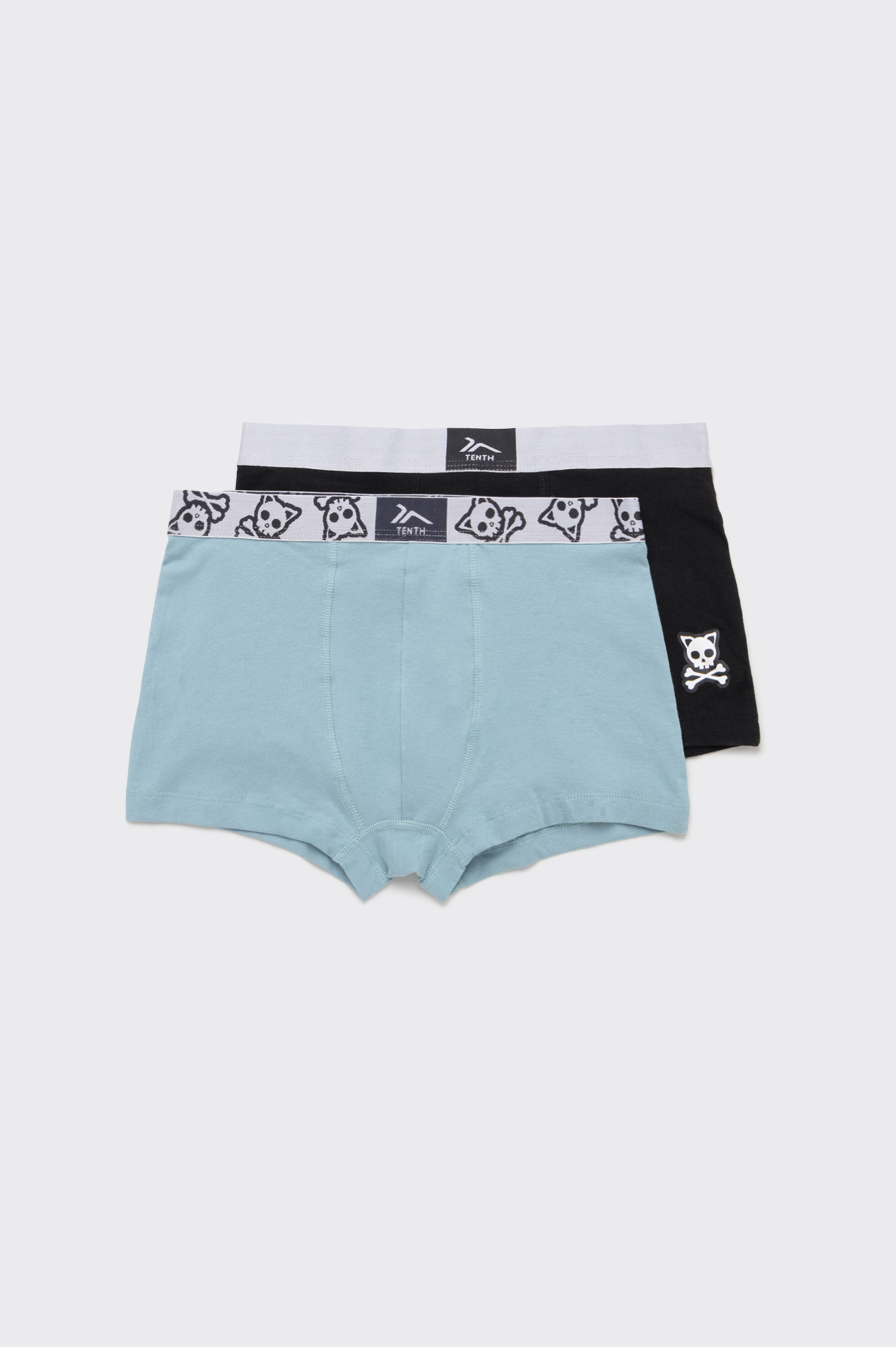 Underwear Essentials Tenth Boxer Skull Pack X 2 Niño