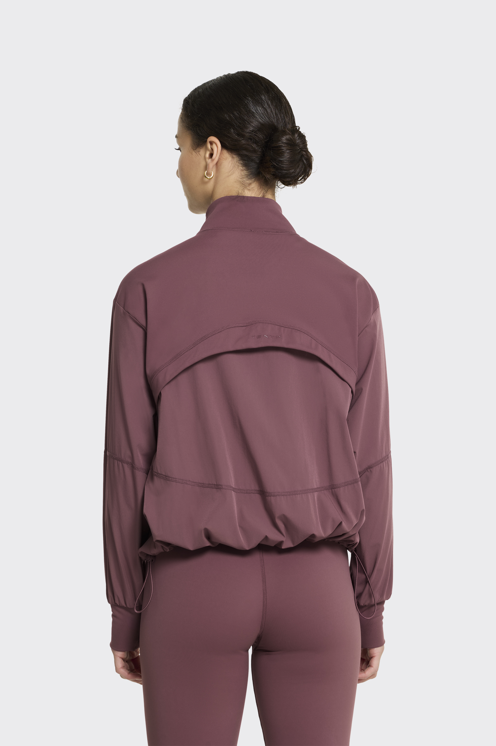 Chaqueta Yoga Pilates Tenth Tejido Combinado Mujer