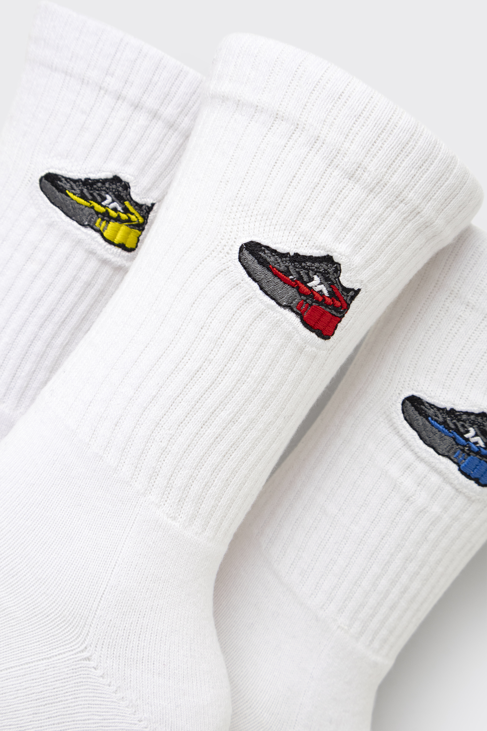 Calcetines Casual Tenth Bordado Pack 3 Niño