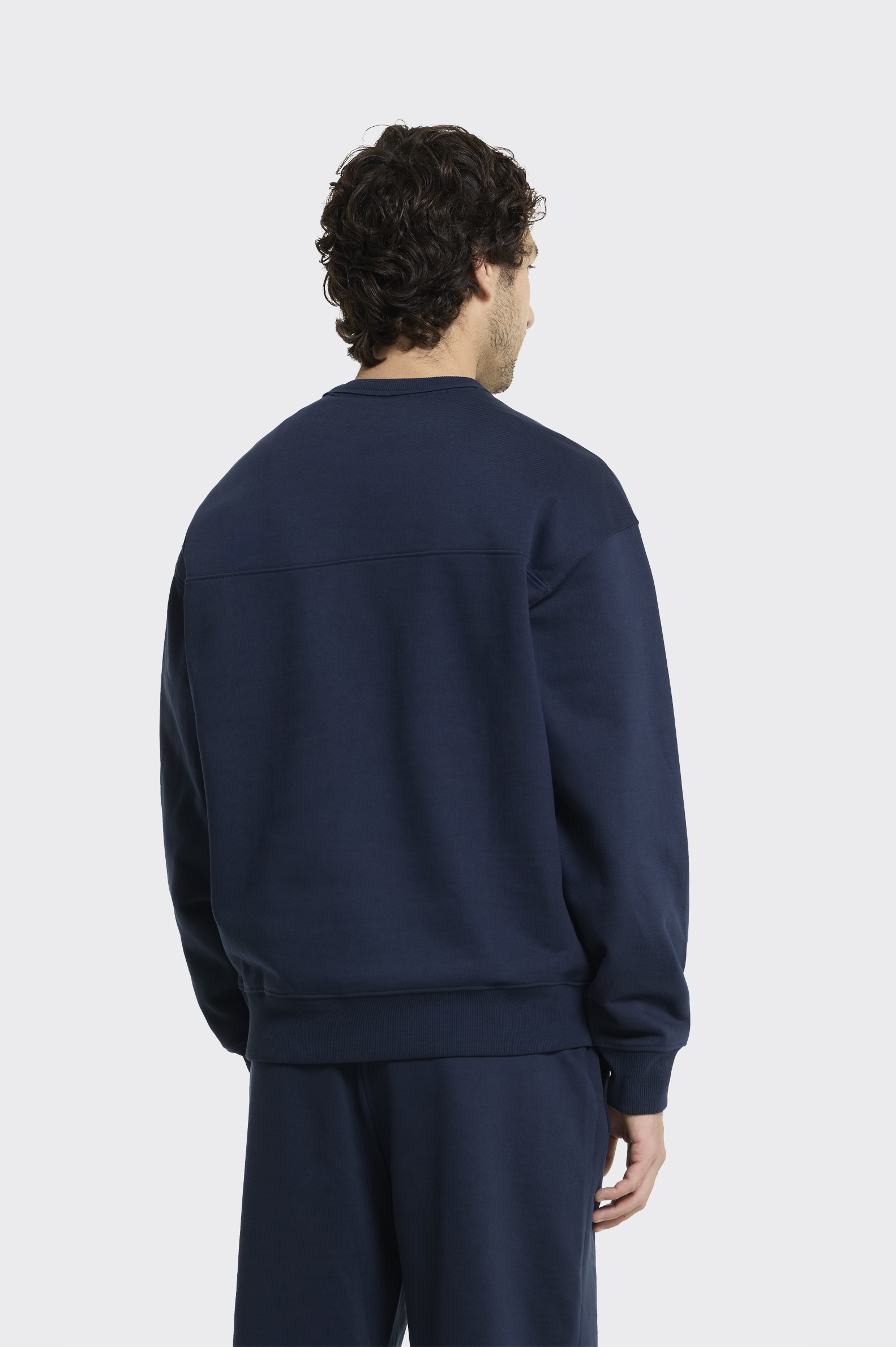 Sudadera Cuello Caja Tenth Heavy Terry Hombre