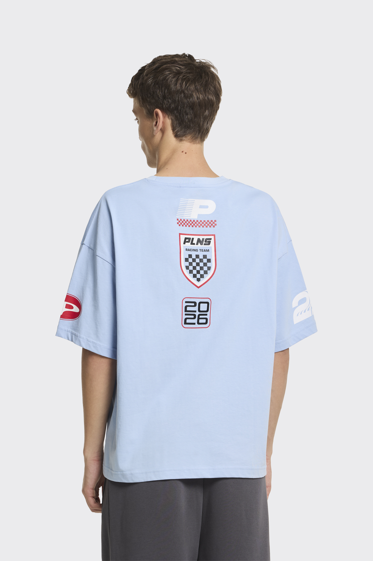 Camiseta Casual Polinesia Motocross Hombre