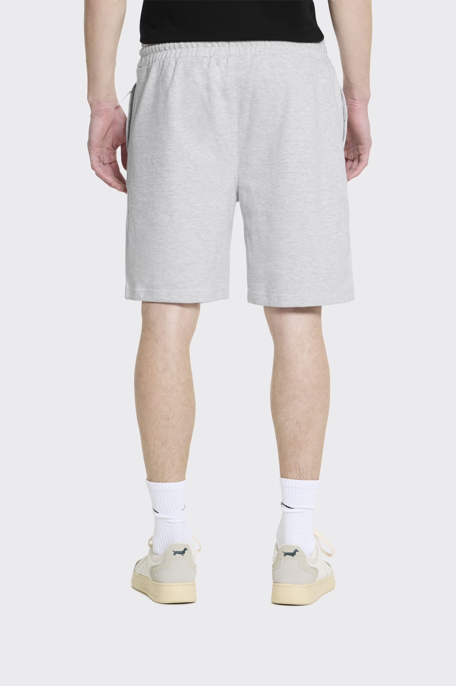 Bermuda Essentials Tenth Felpa Detalle Rib Hombre