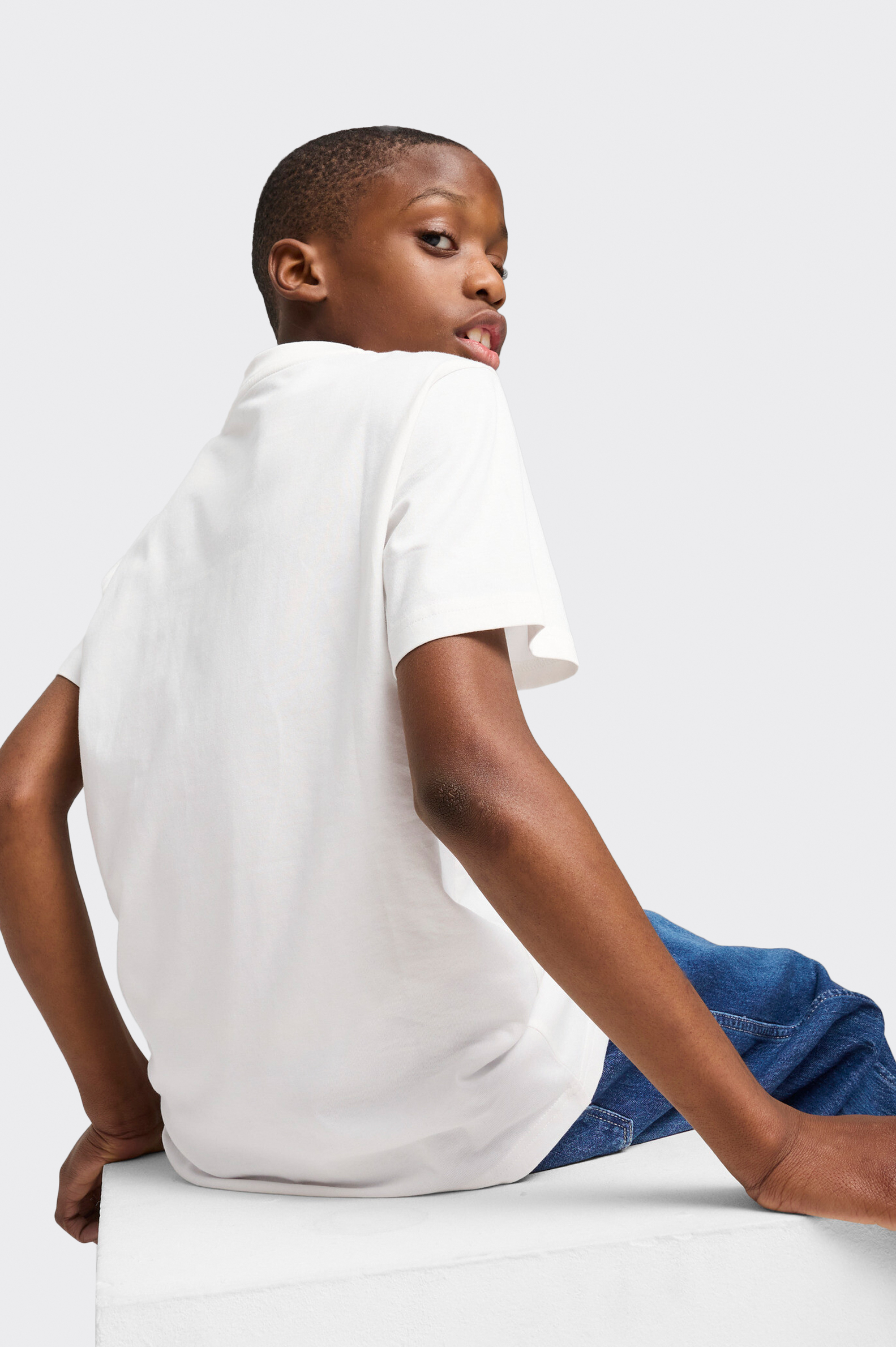 Camiseta Casual Puma Ess Tee No.1 Niño