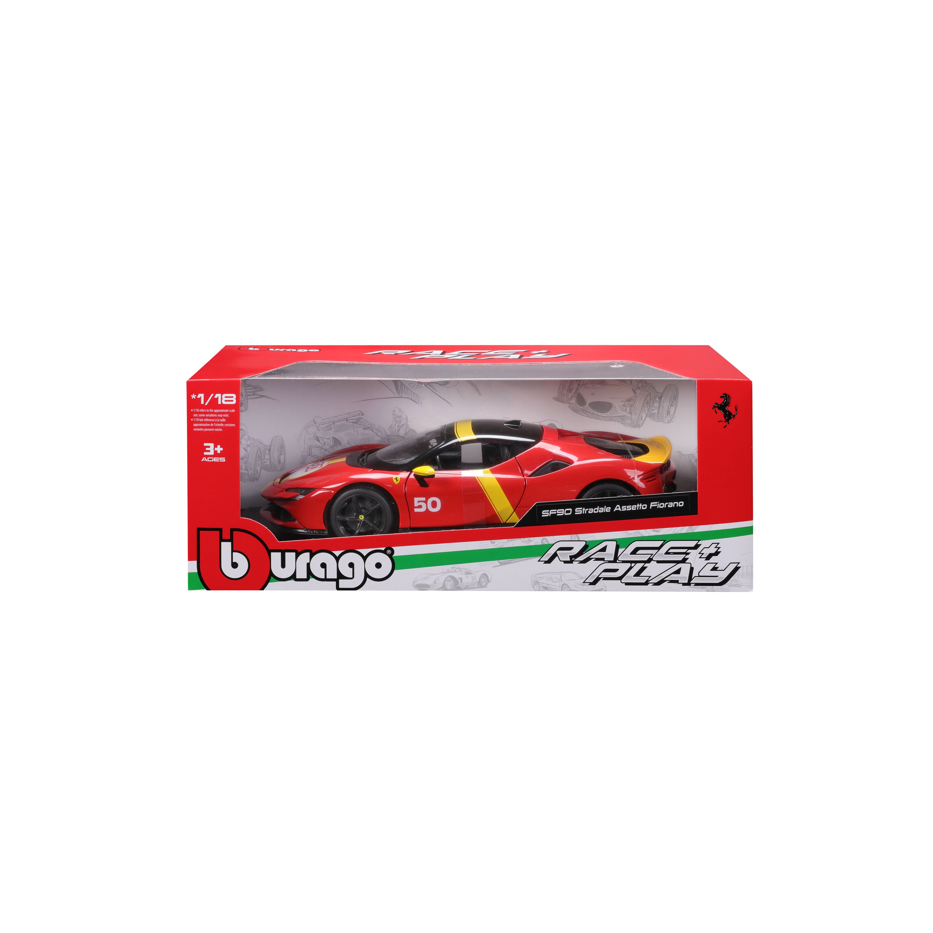 Ferrari SF90 Stradale Le Mans Livery 1:18