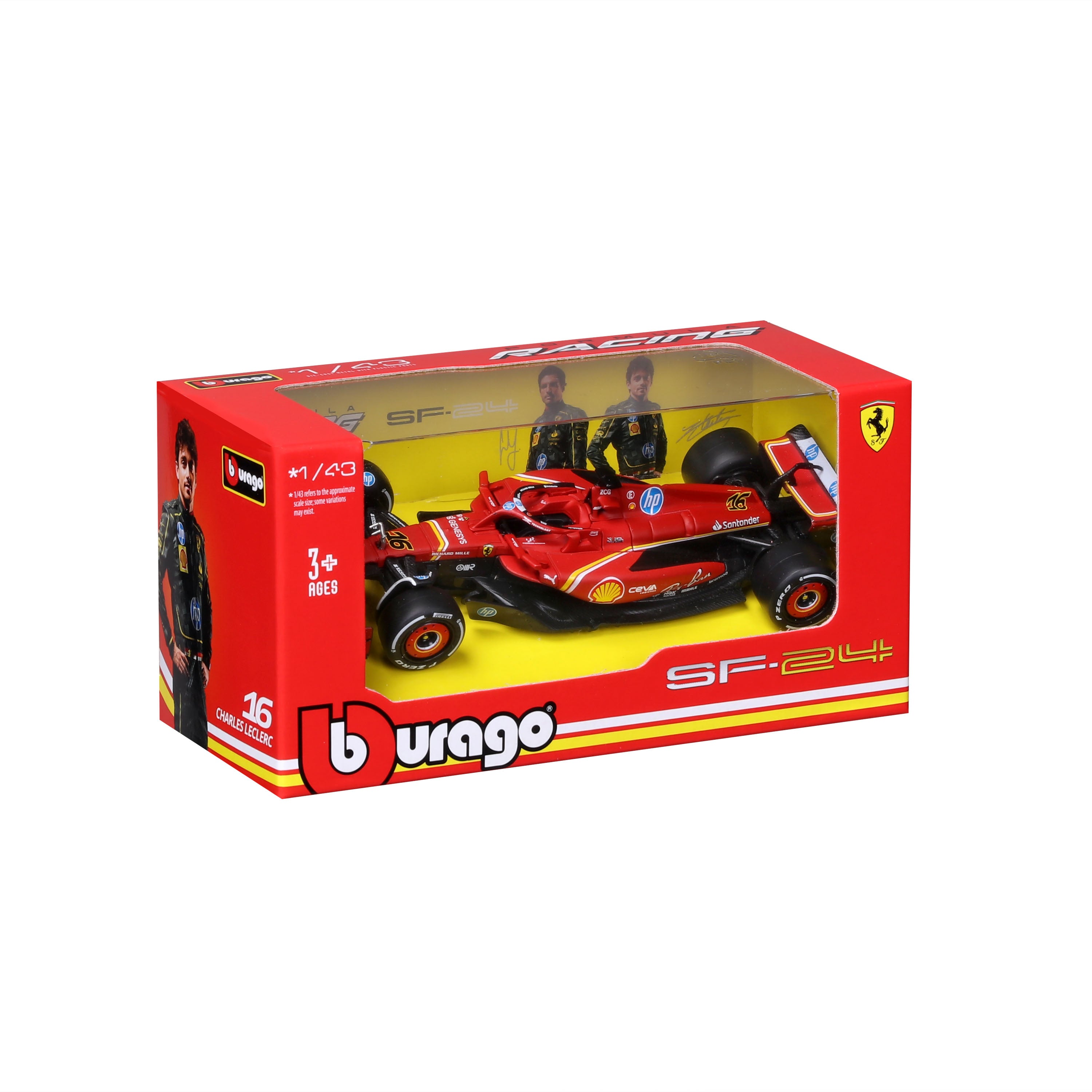 Ferrari SF-24 Charles Leclerc #16 Winner Italy Monza GP 2024 1:43