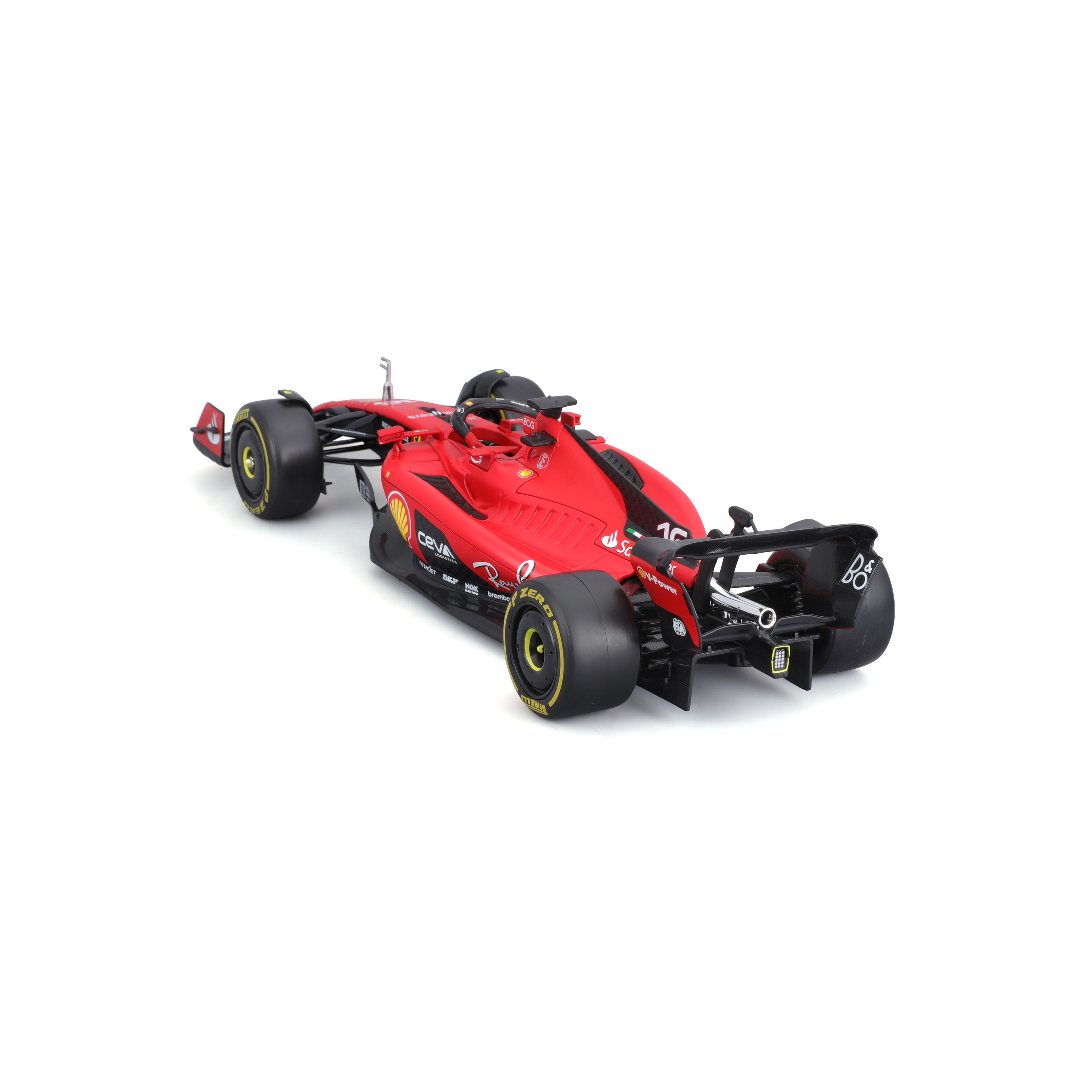Ferrari SF-23 Charles Leclerc #16 – 1:24 Scale Diecast Model with Driver