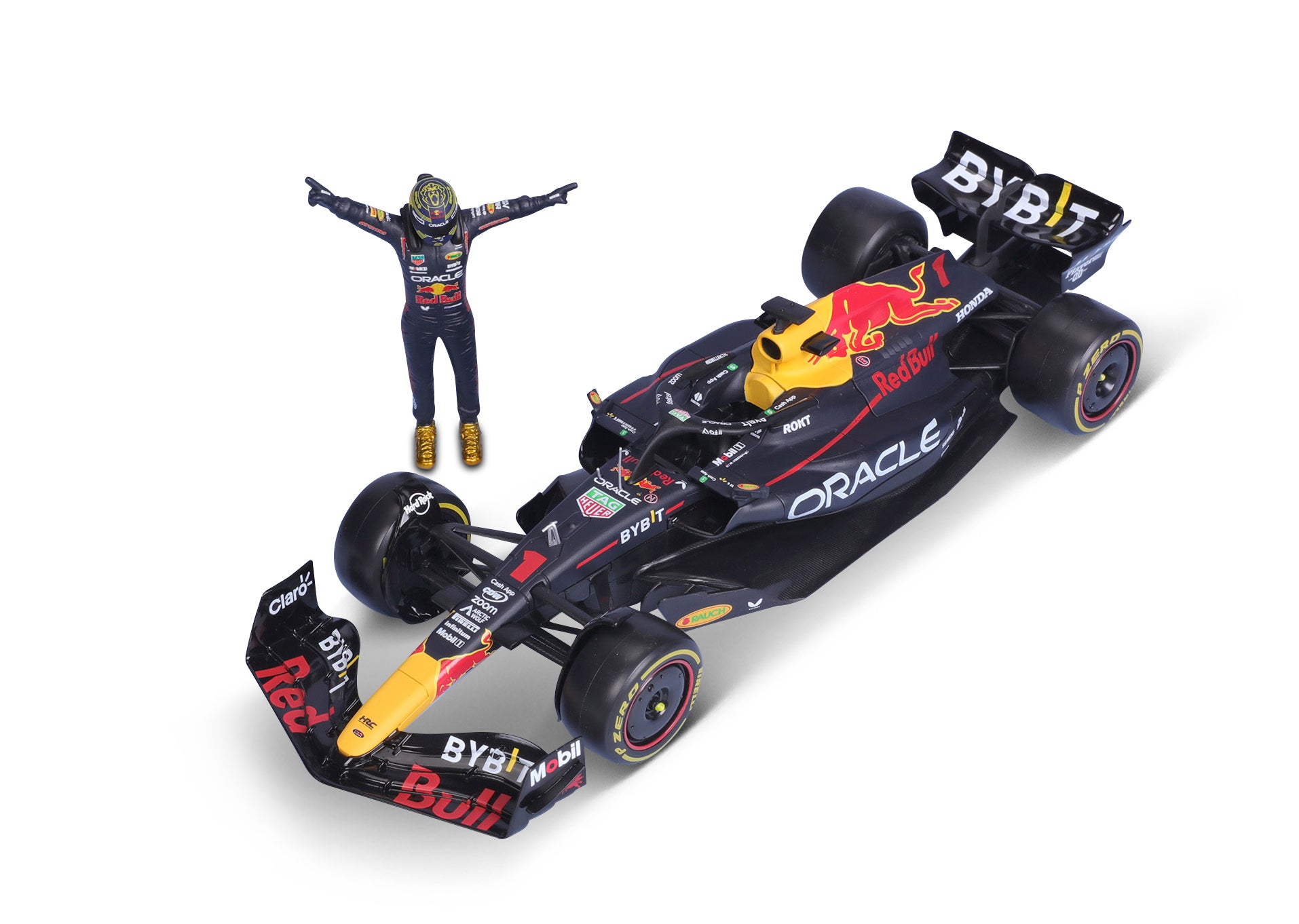 Red Bull RB19 #1 Max Verstappen F1 2023 – 1:24 Diecast Model with Driver