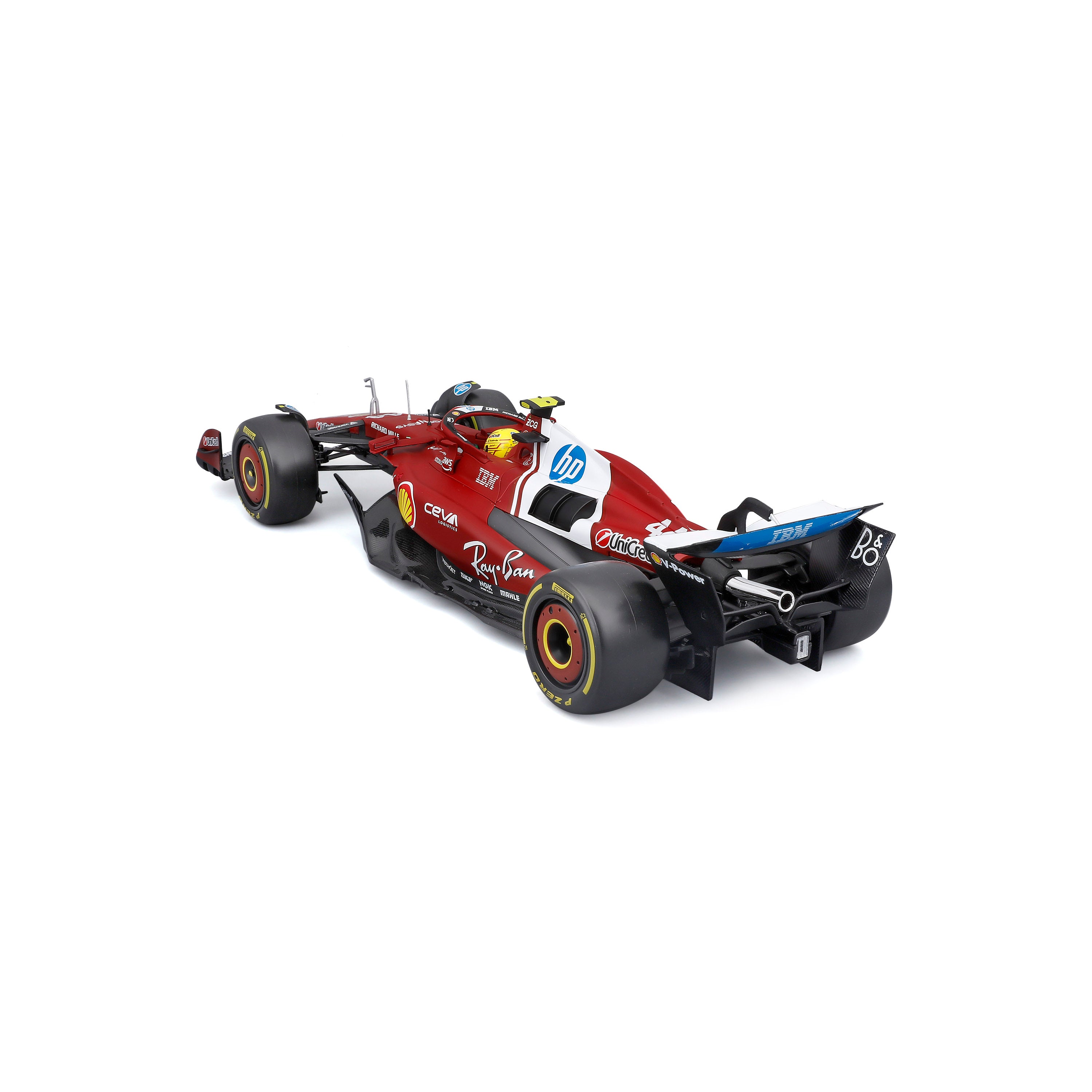 Ferrari SF-25 Lewis Hamilton #44 F1 2025 – 1:18 Diecast Model with Official License