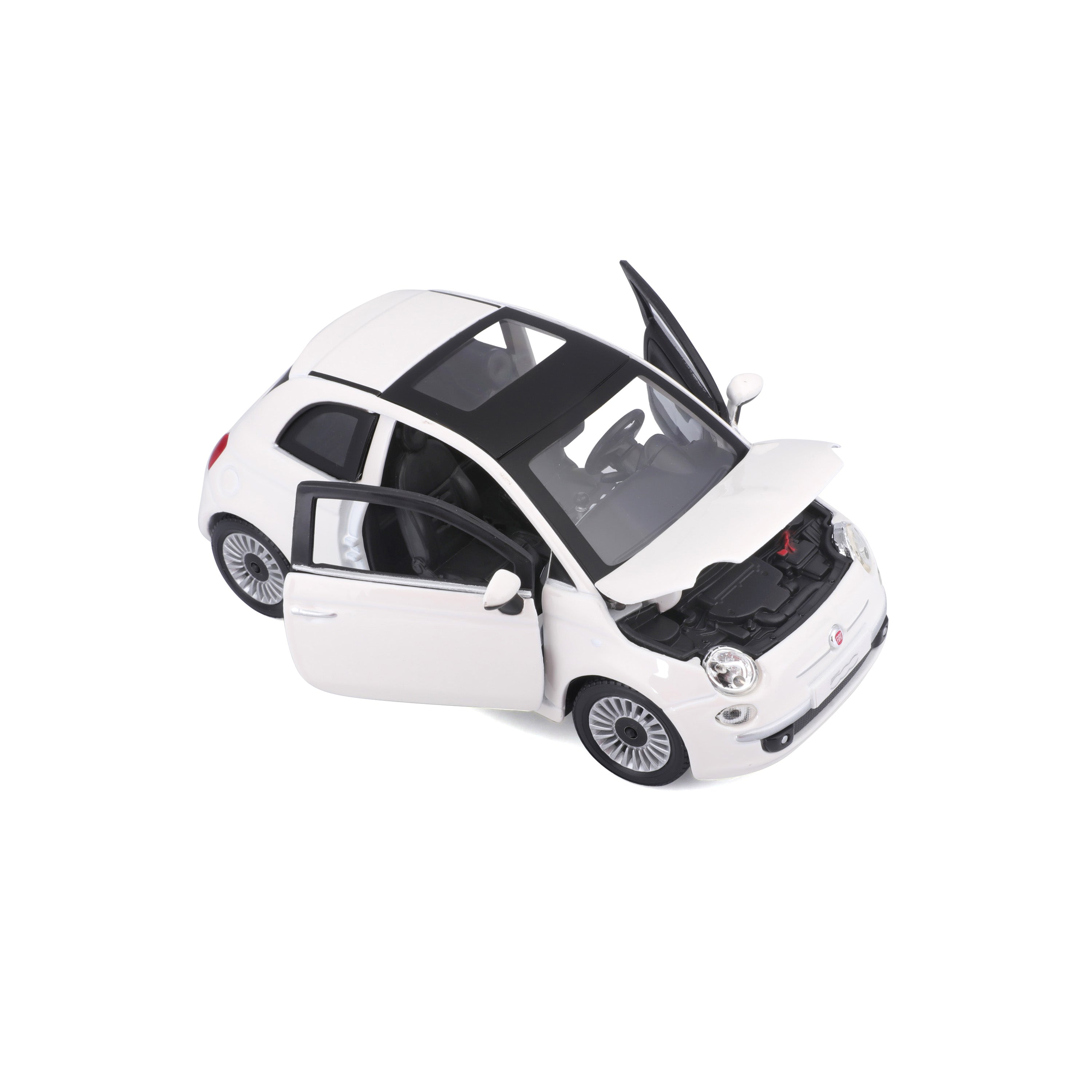 Fiat 500 (2007) 1:24 White