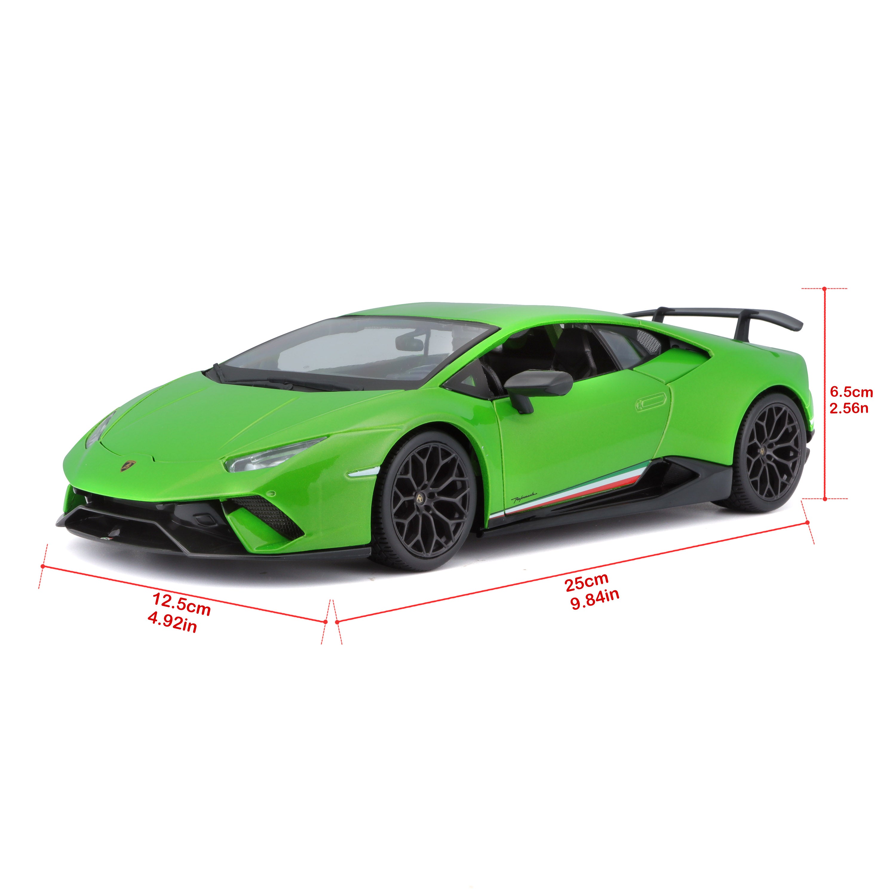 Lamborghini Huracán Performante Green – 1:18 Diecast Model