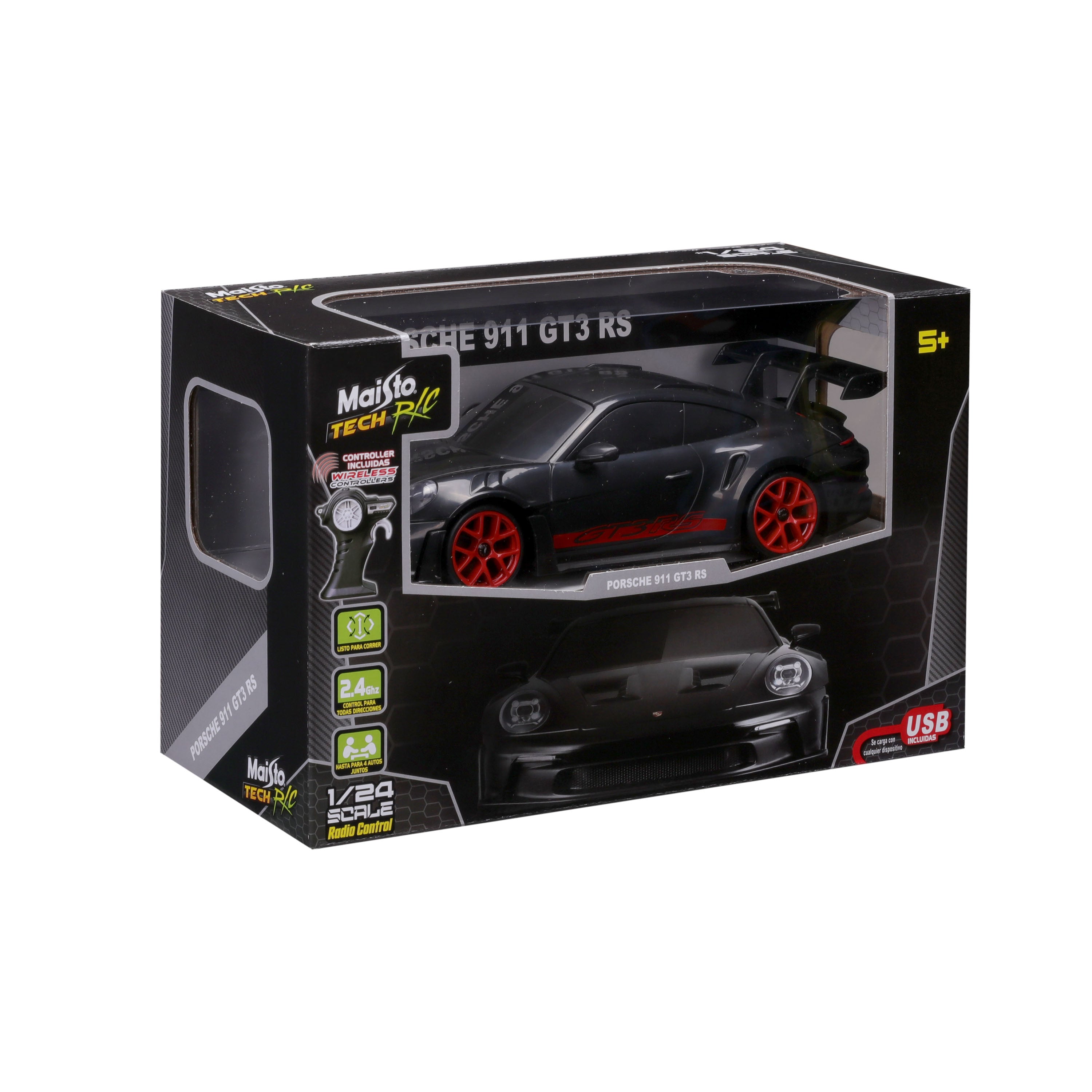 Remote Controlled Porsche 911 GT3 RS – 1:24 Scale Special Pack