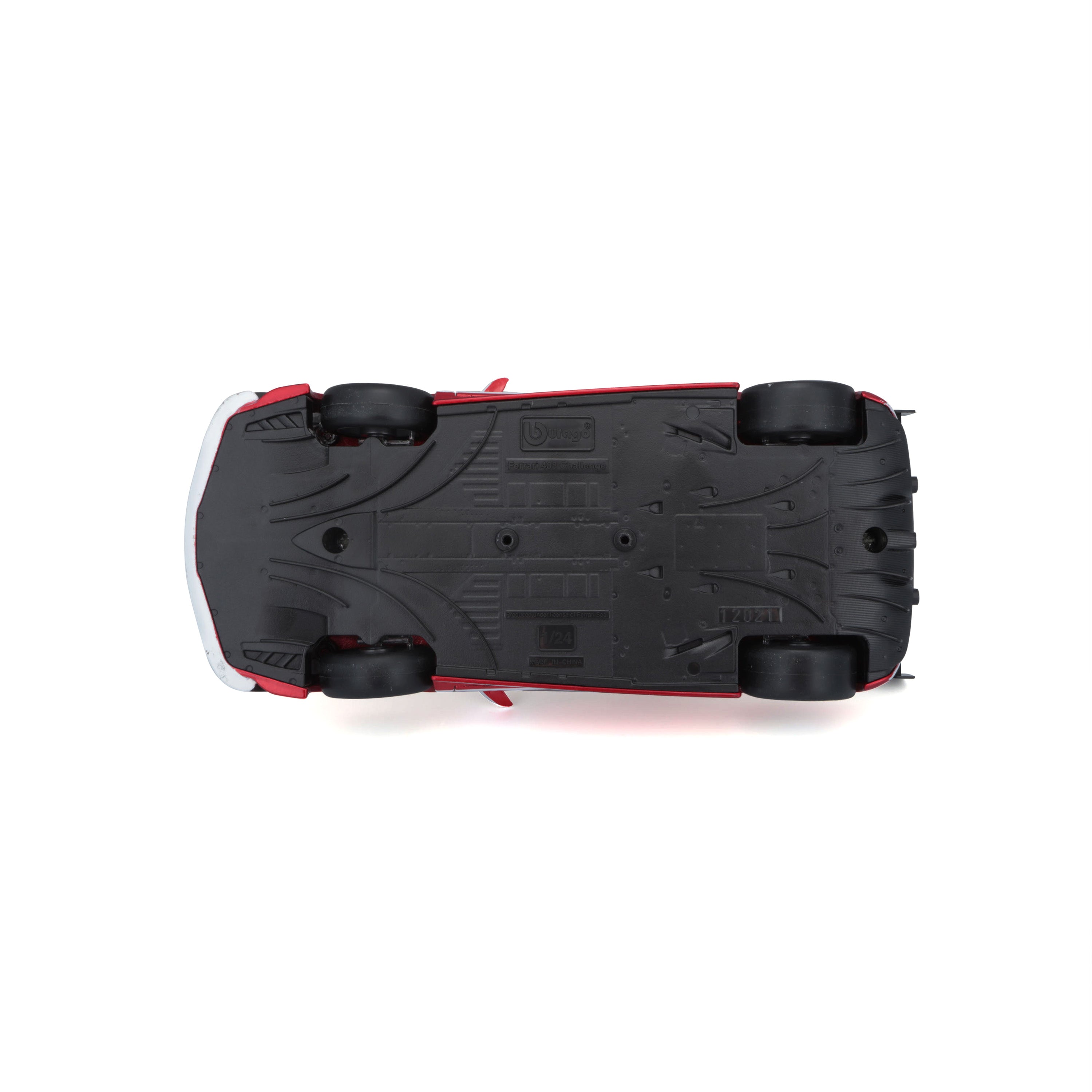 Ferrari 488 Challenge (Formula Racing 2017) Red 1:24