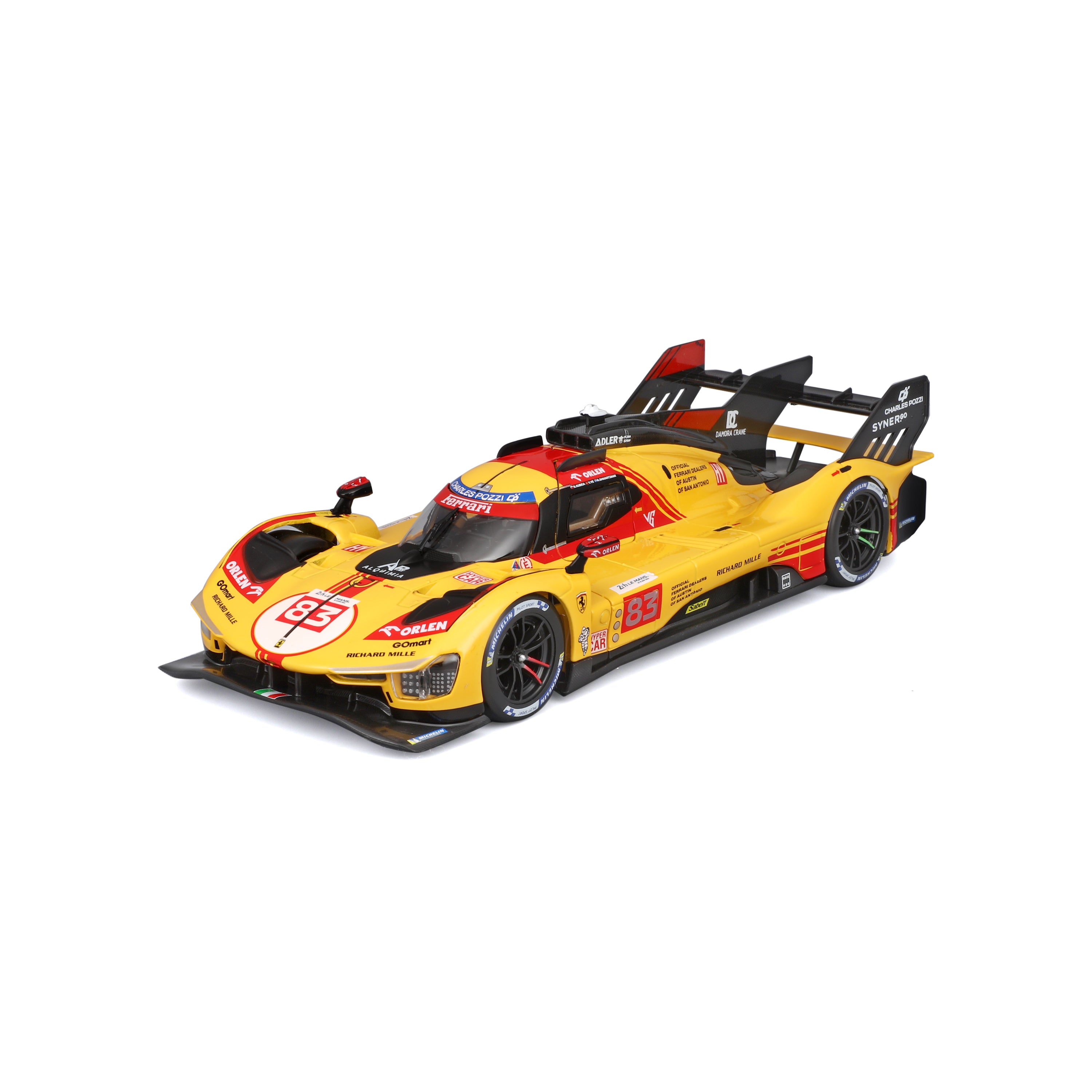 Ferrari 499P 24H Le Mans Hypercar 2024 #83 – 1:24 Scale Diecast Model