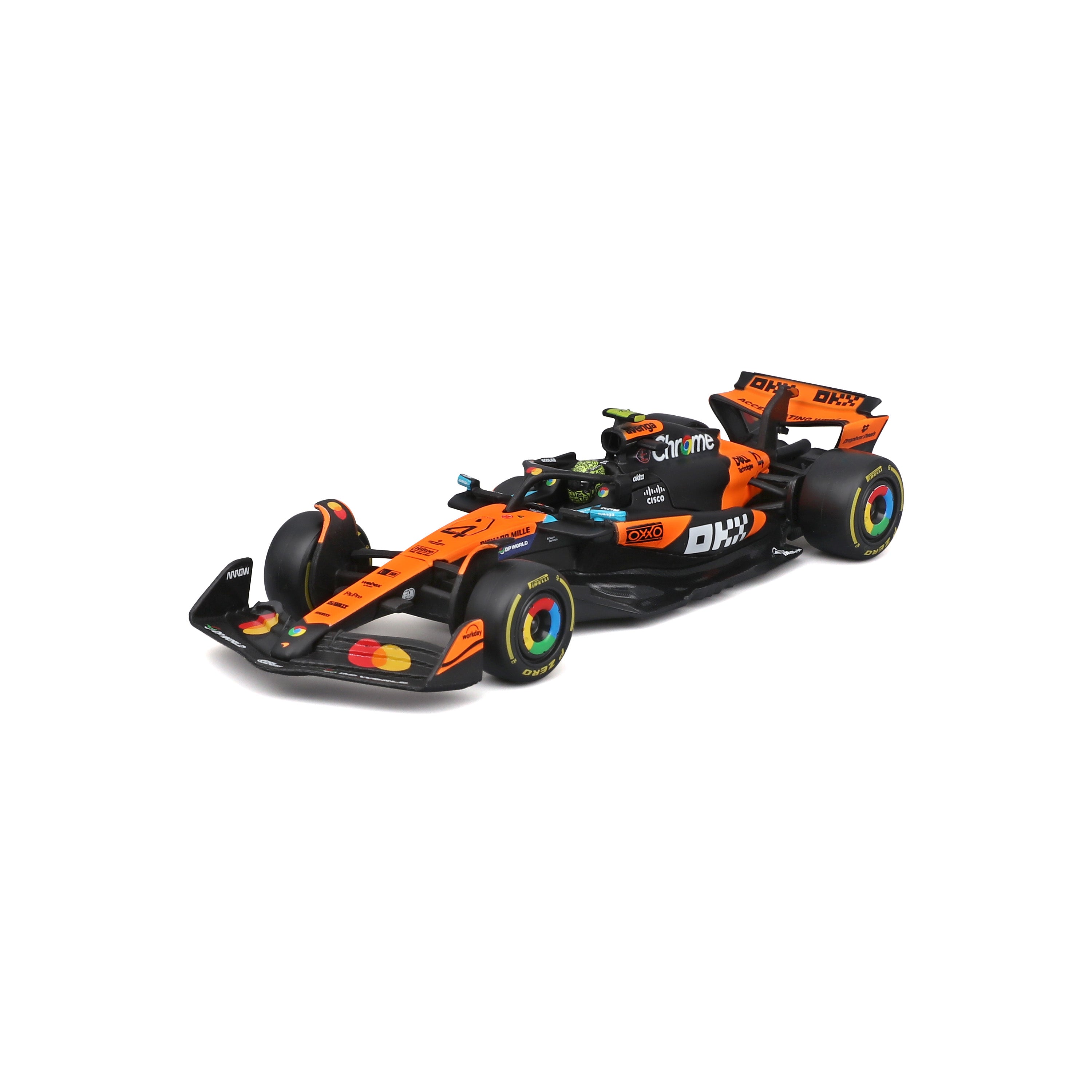 F1 McLaren F1 MCL39 2025 #4 Lando Norris – 1:43 Scale with Base and Display Case