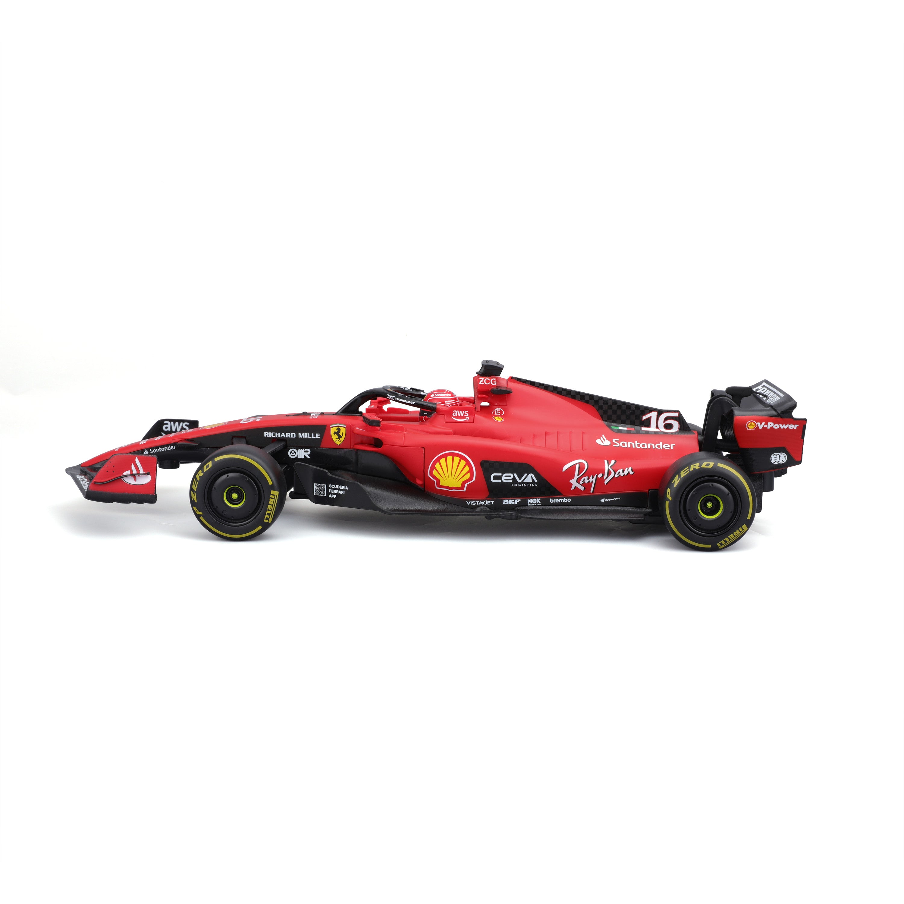 Ferrari F1 SF-23 RC Vehicle – 1:24 Scale Model