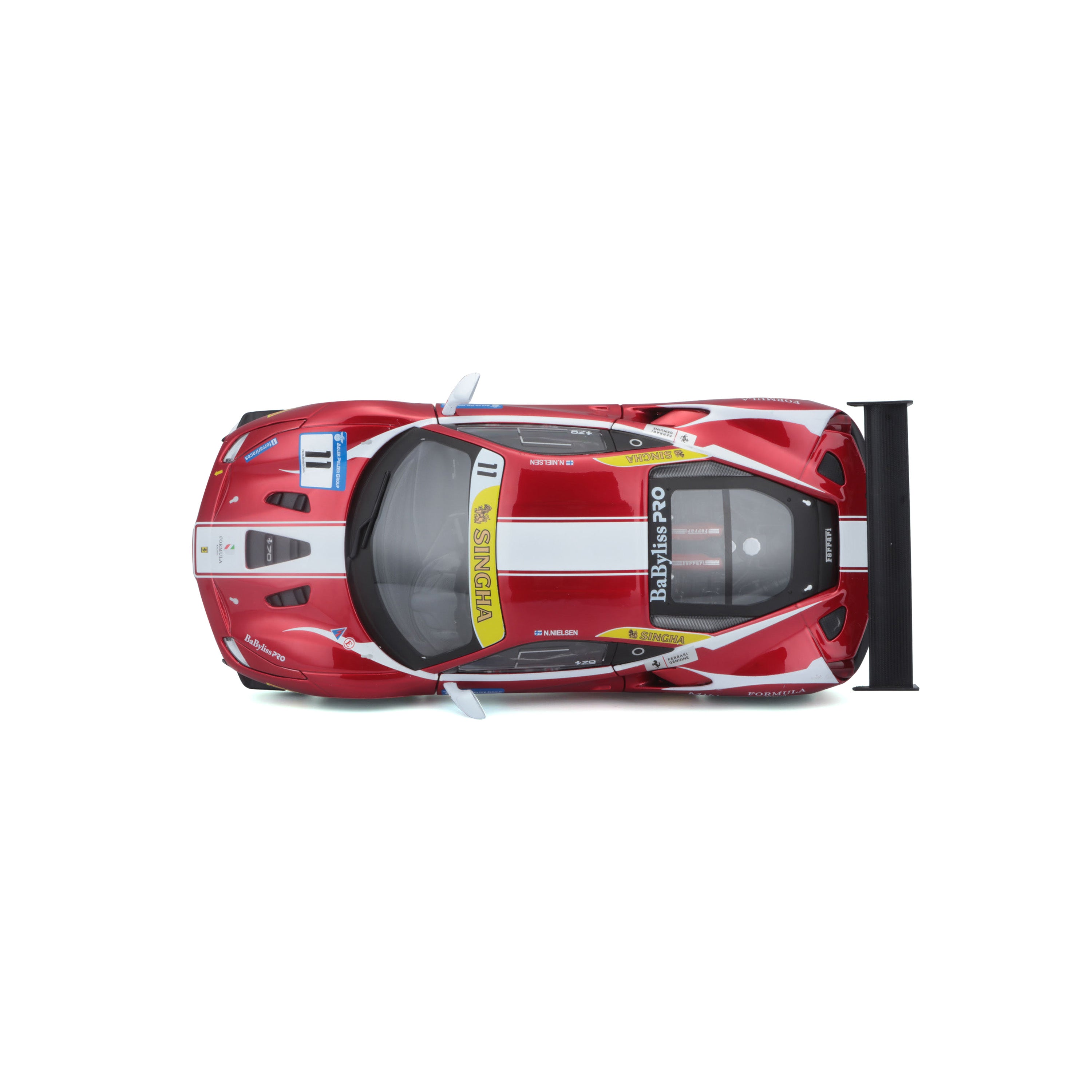 Ferrari 488 Challenge (Formula Racing 2017) Red 1:24