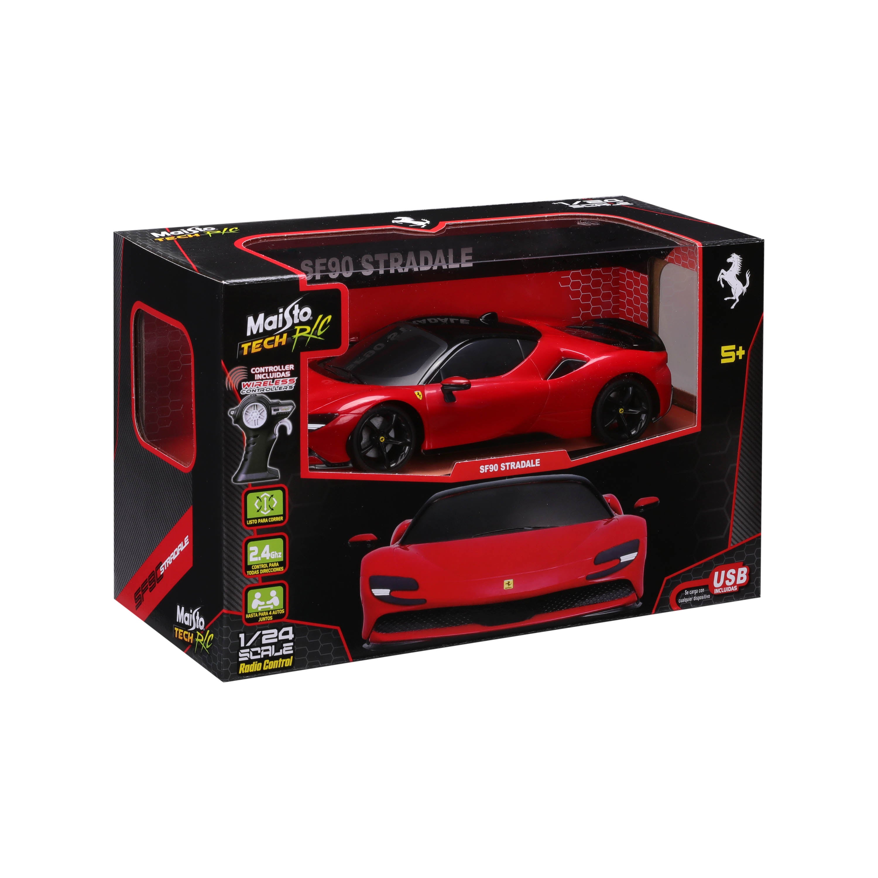 Ferrari SF90 RC Vehicle – 1:24 Scale Special Pack
