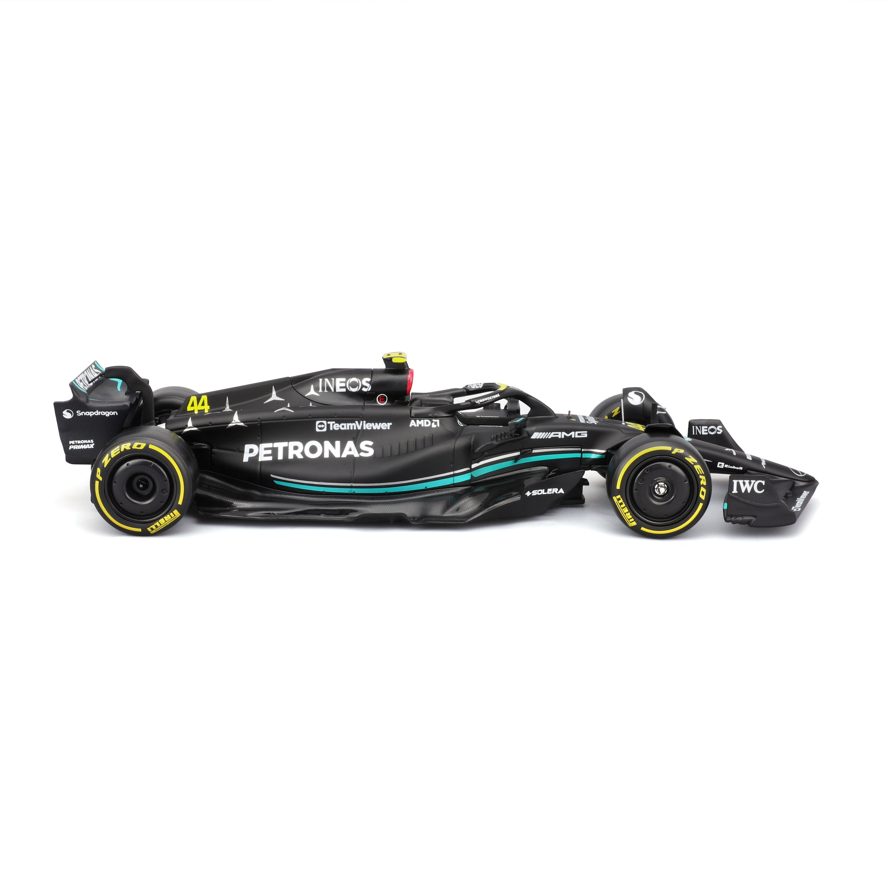 Mercedes W14 E Performance #44 Lewis Hamilton F1 2023 – 1:24 Diecast Model with Driver