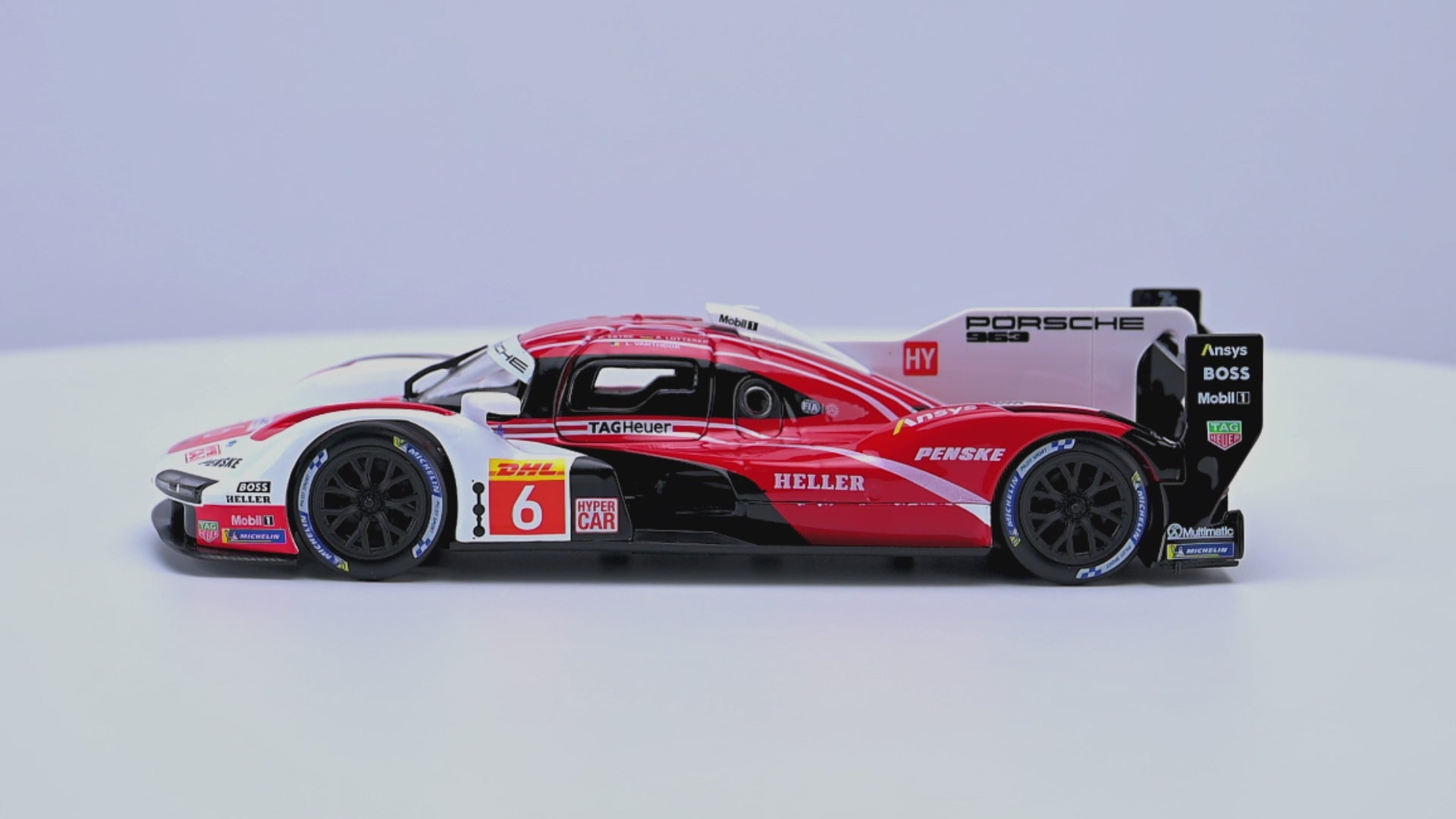 Porsche Penske 963 #6 – 1:24 Scale Diecast Model